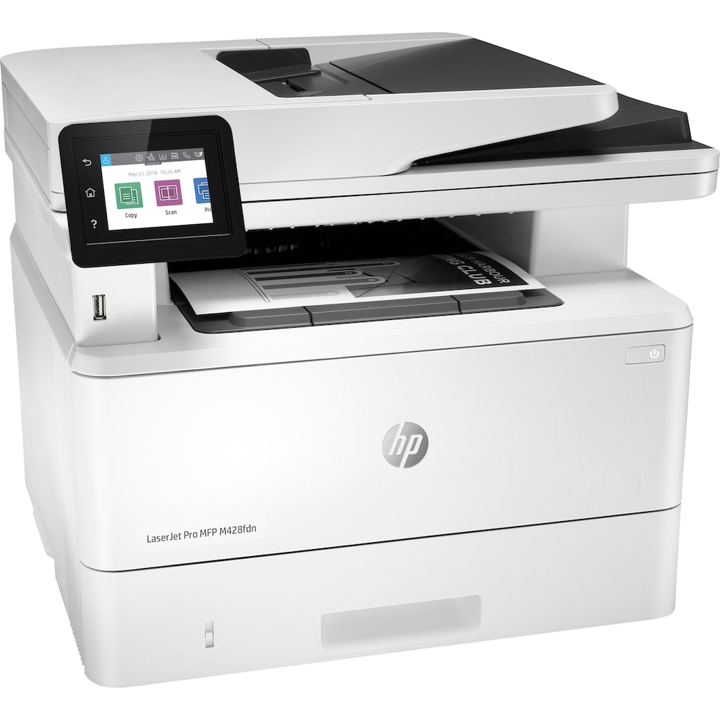 HP Schwarz-Weiß Laserdrucker »LaserJet Pro MFP M428fdn«, HP+ Instant Ink kompatibel