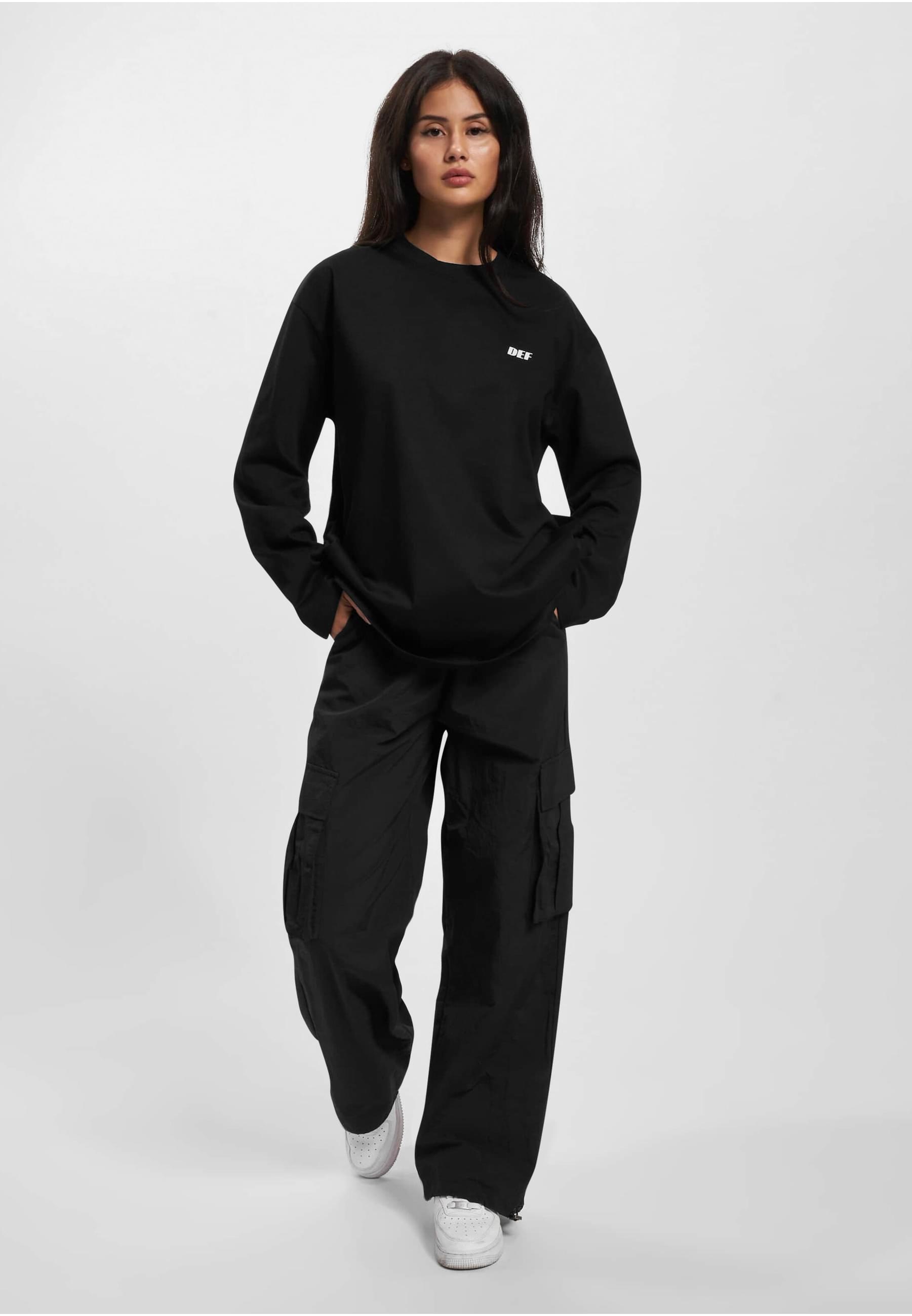 DEF Longsleeve »DEF Damen DEF Everyday Longsleeve«, (1 tlg.)