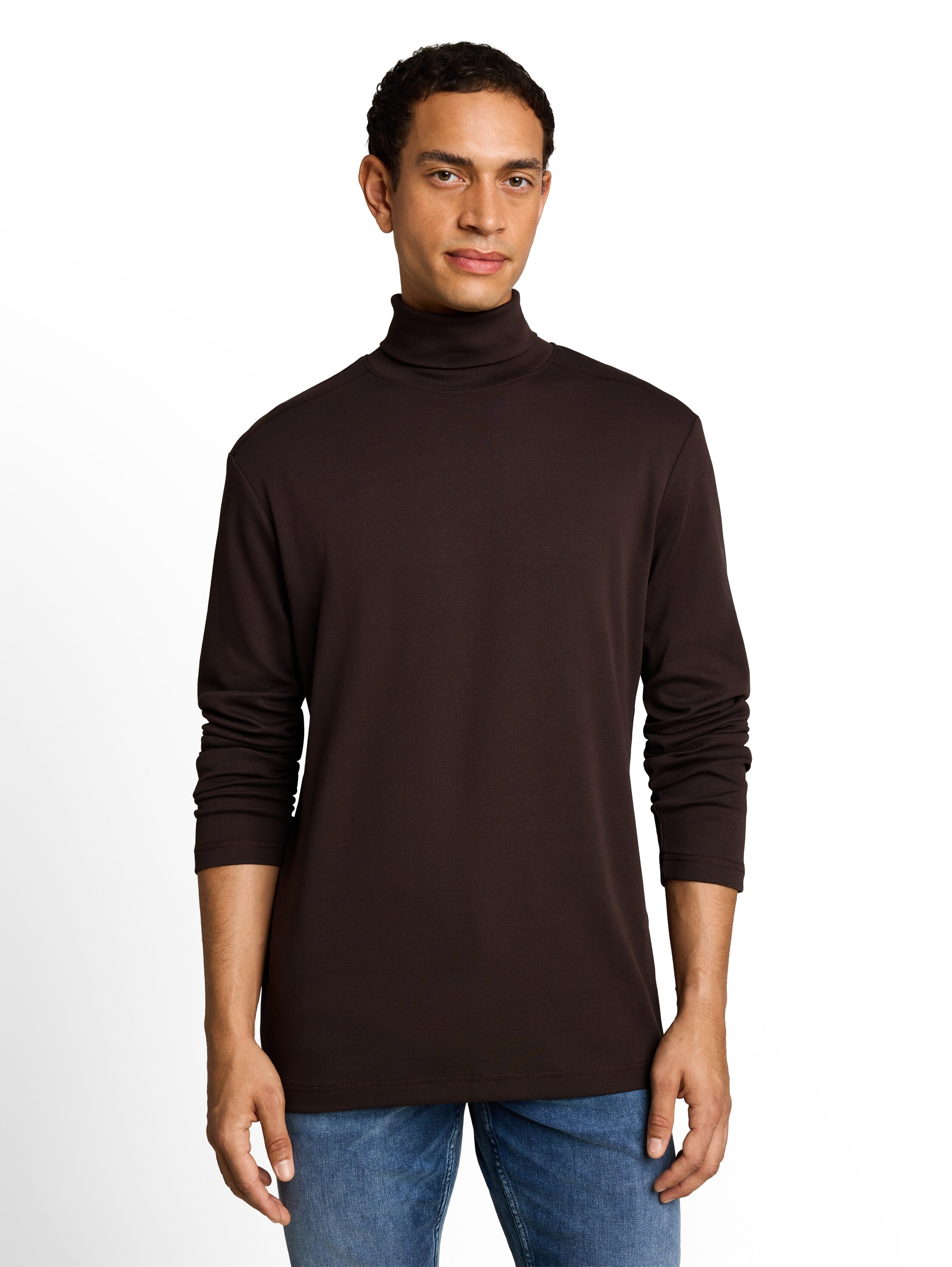 TOM TAILOR Langarmshirt mit Rollkragen