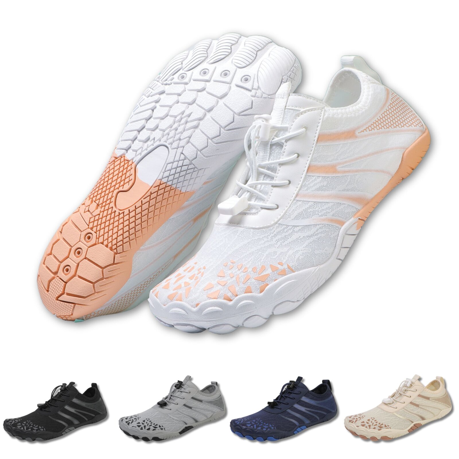 DOTALES Barfußschuh "Flowstep Barfußschuhe Damen & Herren, Flowstep Barfußschuhe" Das Original-Barfuß Sneaker, Minimalschuhe, Schnellverschluss