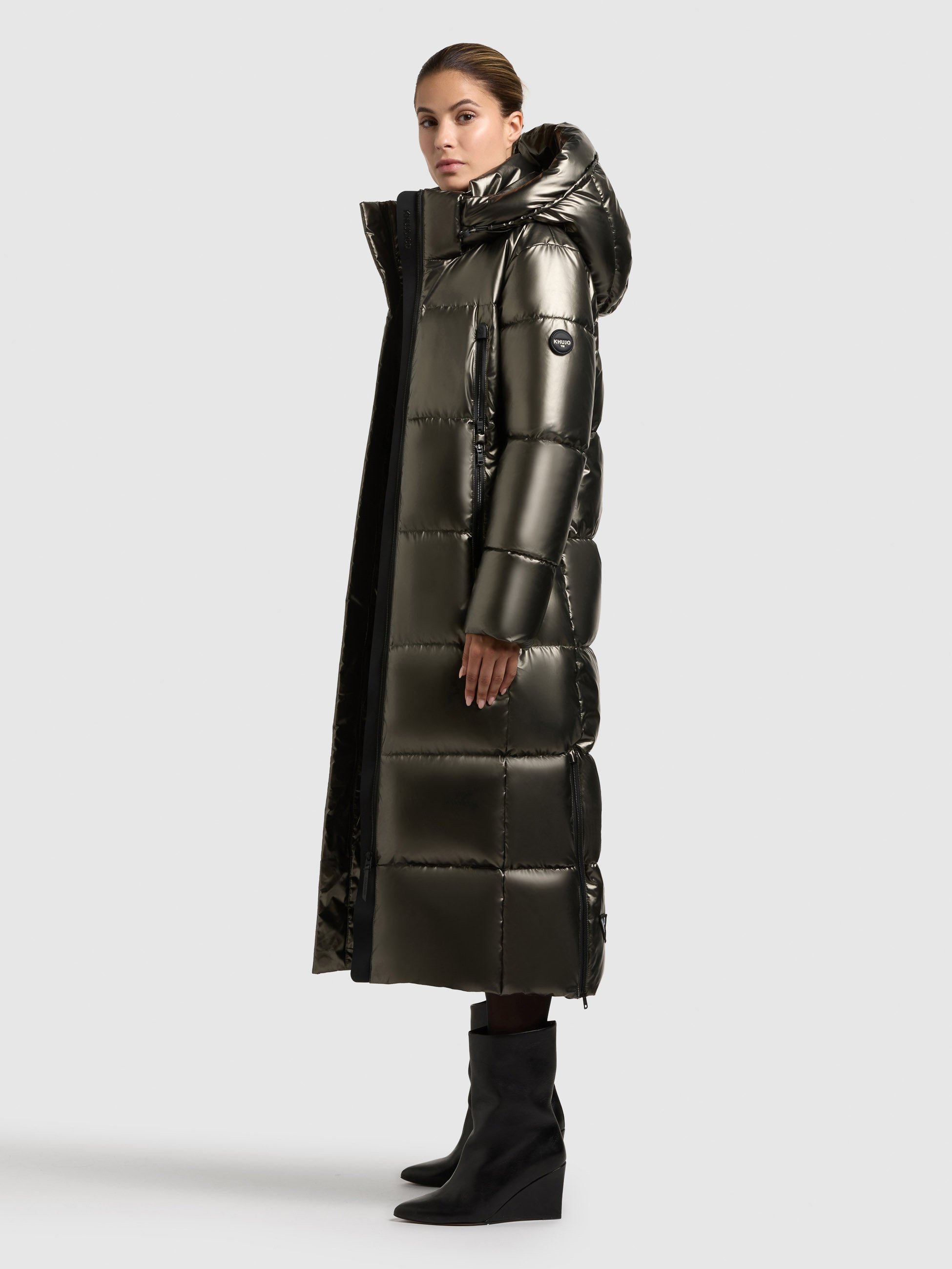 khujo Steppmantel »RUBINA2 SHINY«