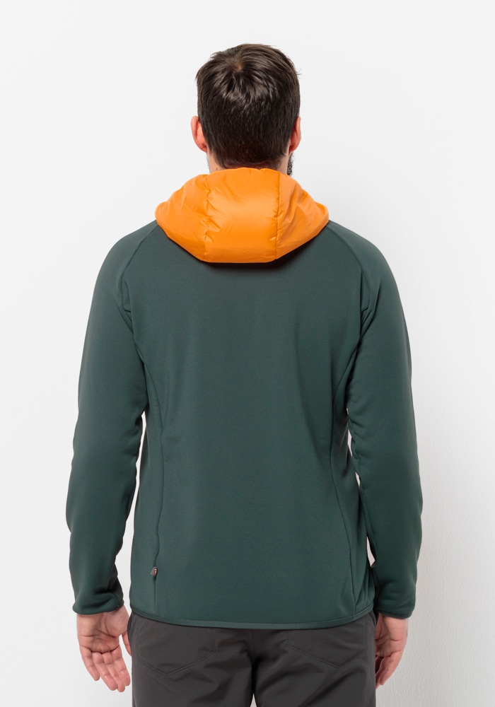 Jack Wolfskin Hybridjacke »ROUTEBURN PRO HYBRID M«, mit Kapuze