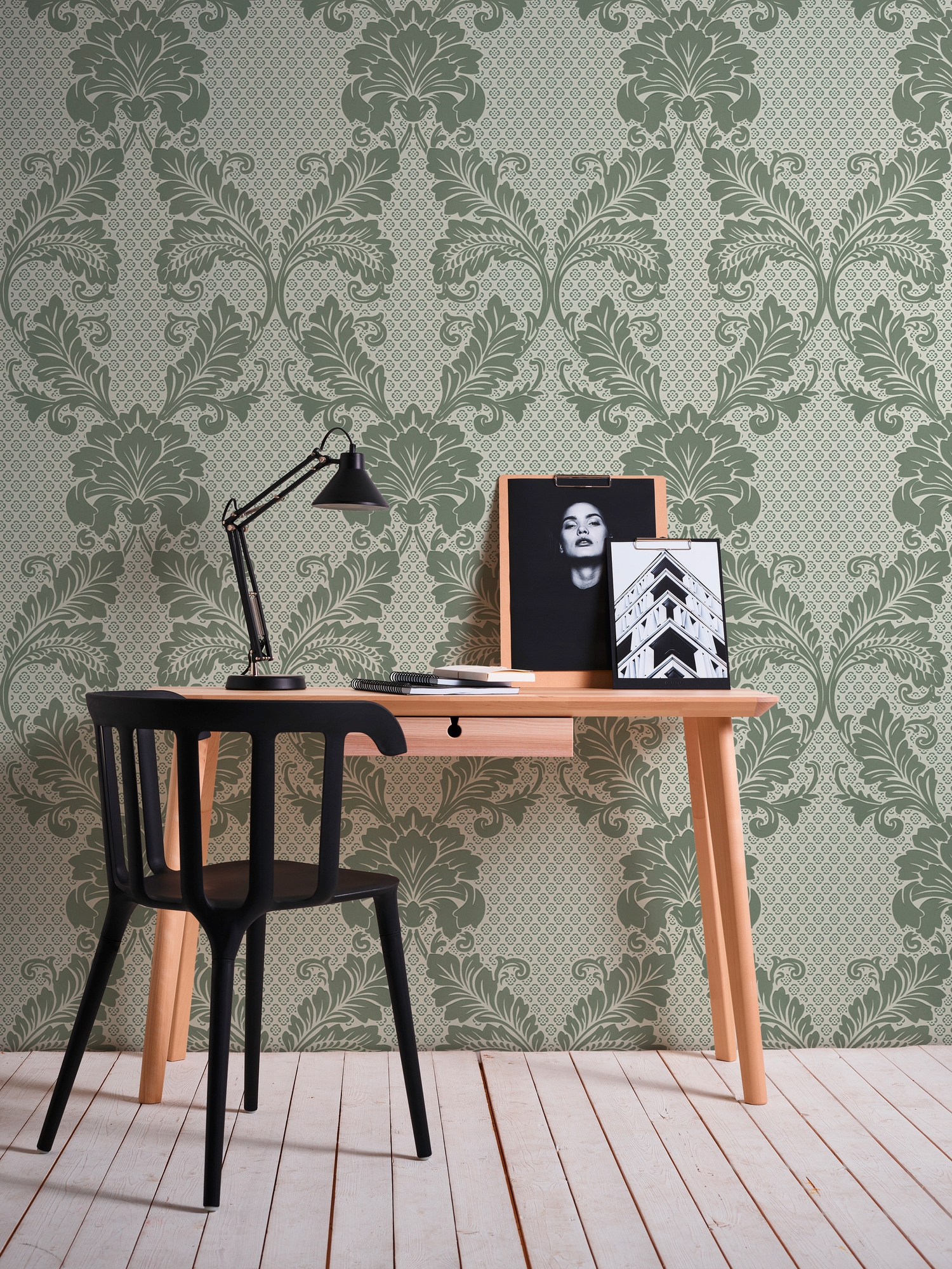 Architects Paper Vliestapete »Luxury wallpaper«, Barock-ornamental-gemustert, Ornament Tapete Barock Tapeten Wohnzimmer Schlafzimmer Küche Flur Büro