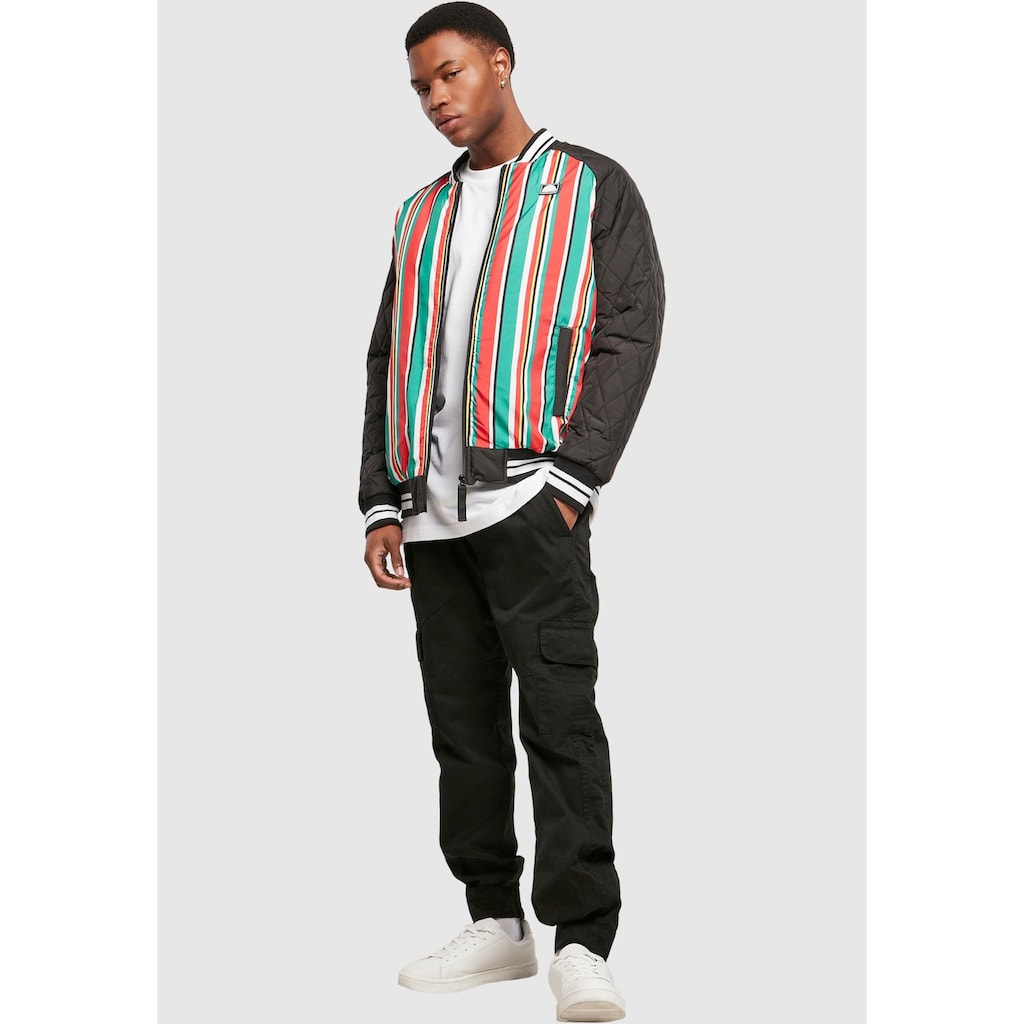 Southpole Collegejacke »Herren Southpole Stripe College Jacket«, (1 St.), ohne Kapuze