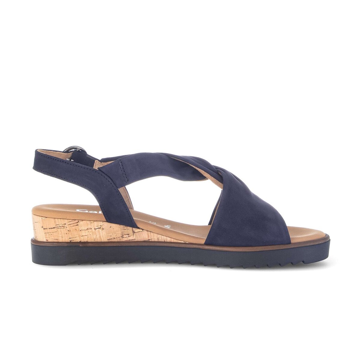 Gabor Wedge Sandal Blue 42 2