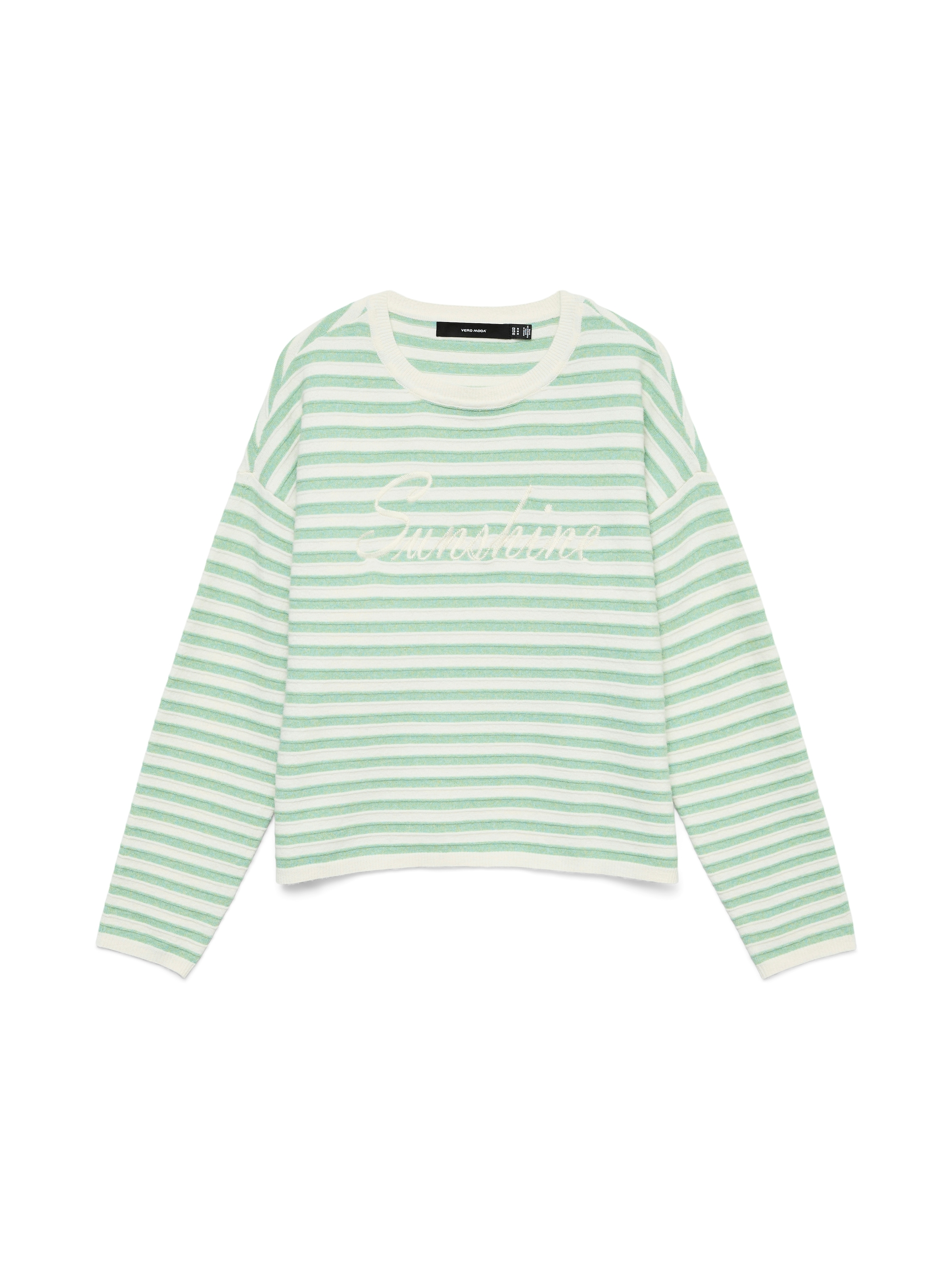 Vero Moda Strickpullover "VMAPPLE LS O-NECK PULLOVER BOO" mit trendigem "Su günstig online kaufen