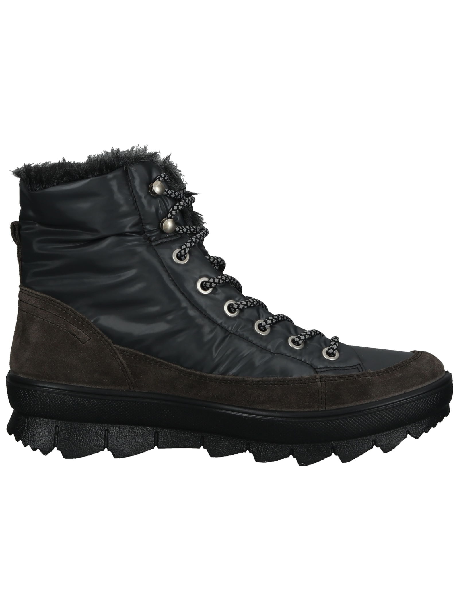 Legero Schnürstiefelette »Legero Stiefelette Veloursleder/Textil«