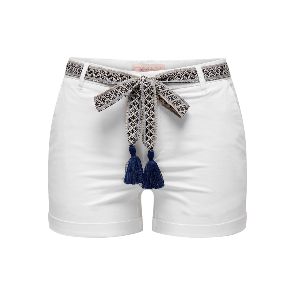 ONLY Chinoshorts »ONLGEORGIA BELT SHORTS PNT«