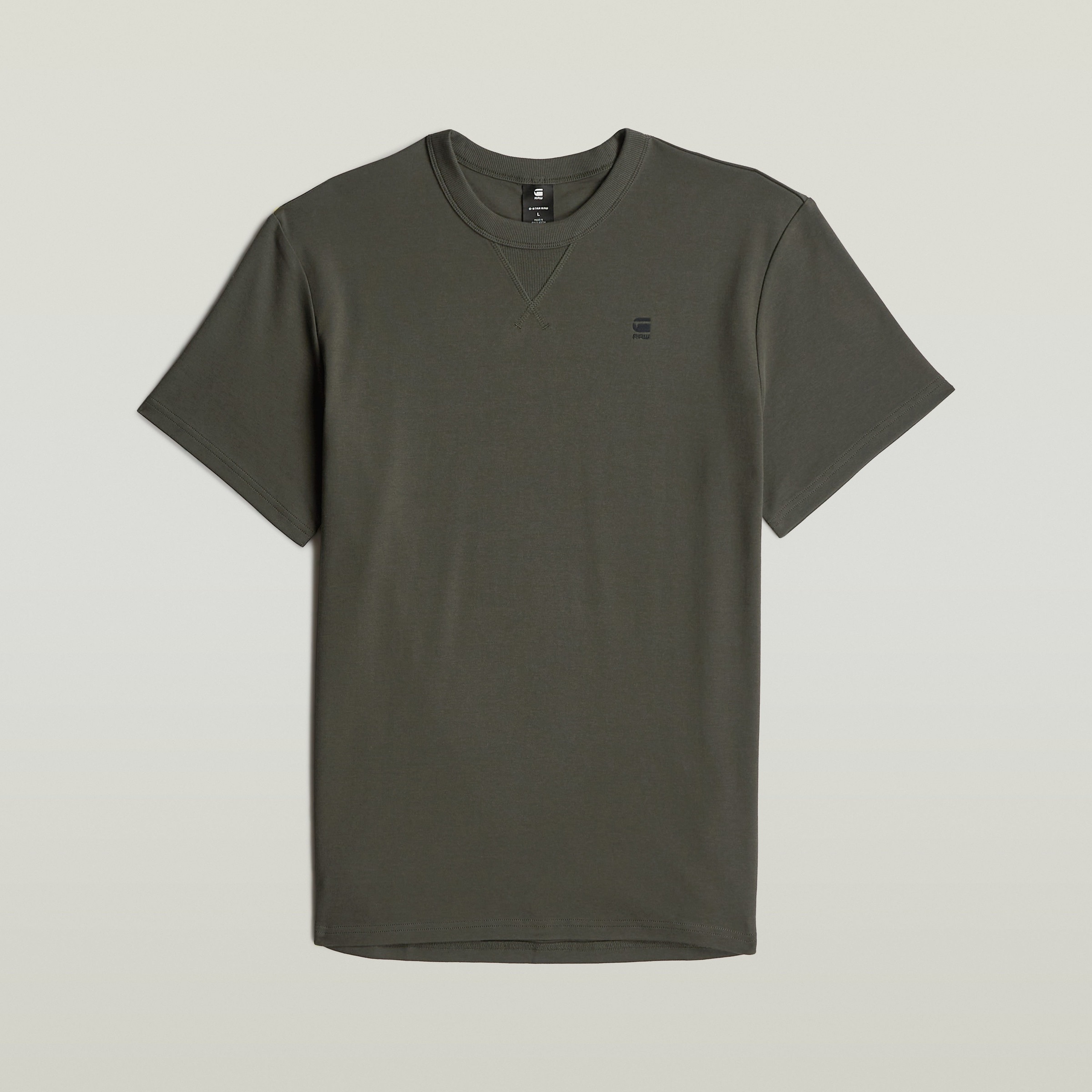 G-STAR T-Shirt »Nifous«, Rundhals, mit Rippeinsatz