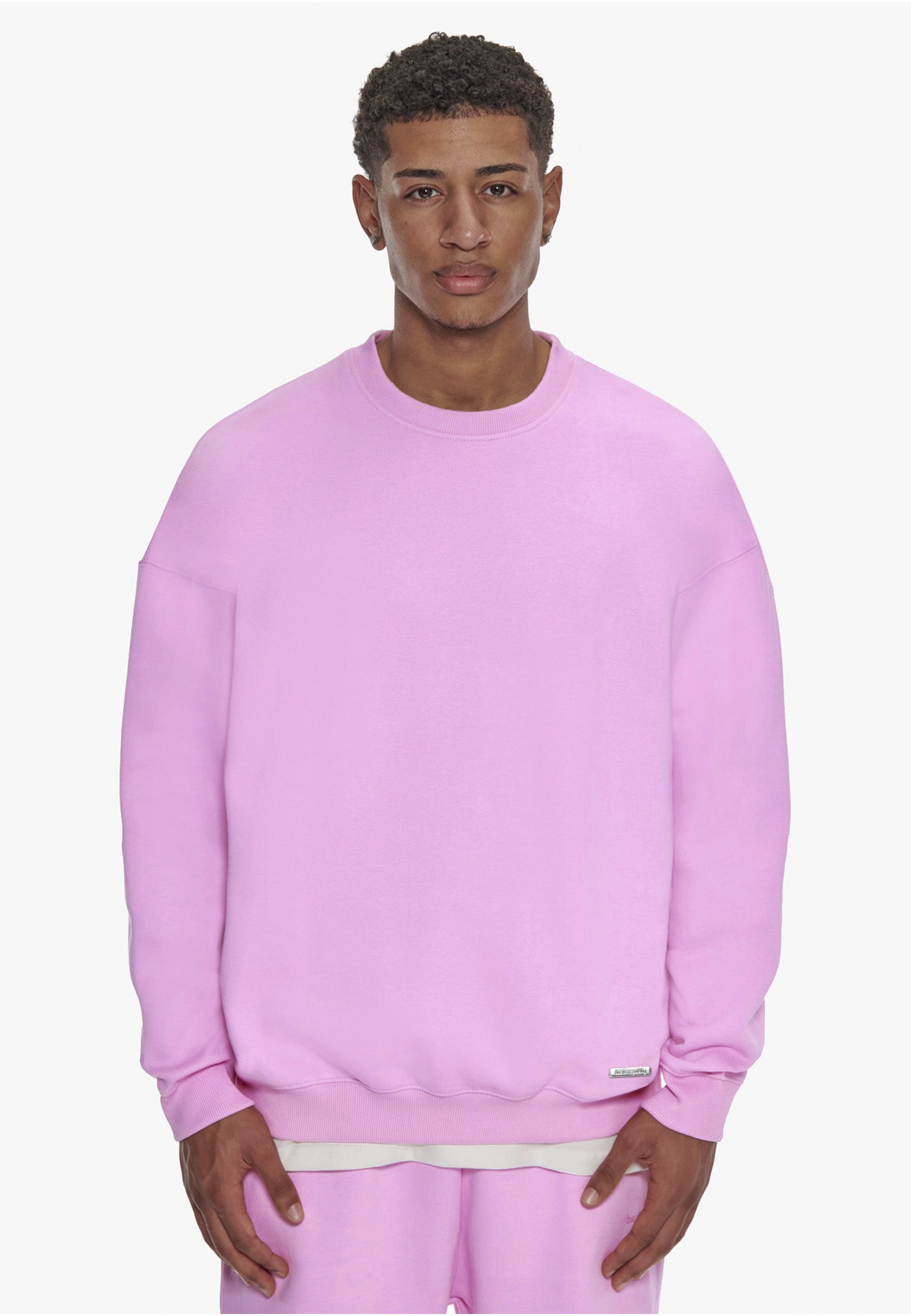 Dropsize Rundhalspullover »Dropsize Herren Super Heavy Blank Sweater« 1 Stk.