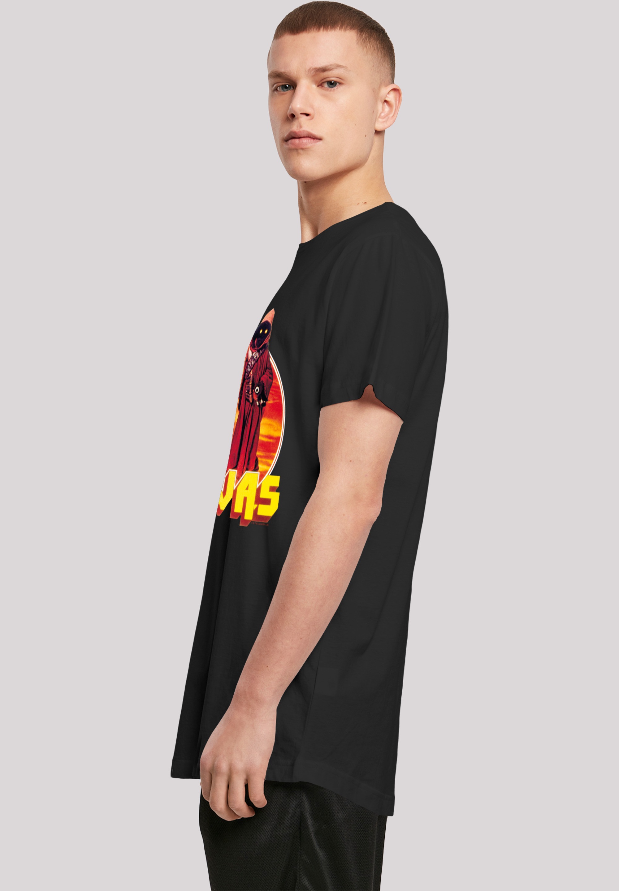 F4NT4STIC T-Shirt »Star Wars A New Hope Jawas«, Herren,Premium Merch,Lang,Longshirt,Bedruckt