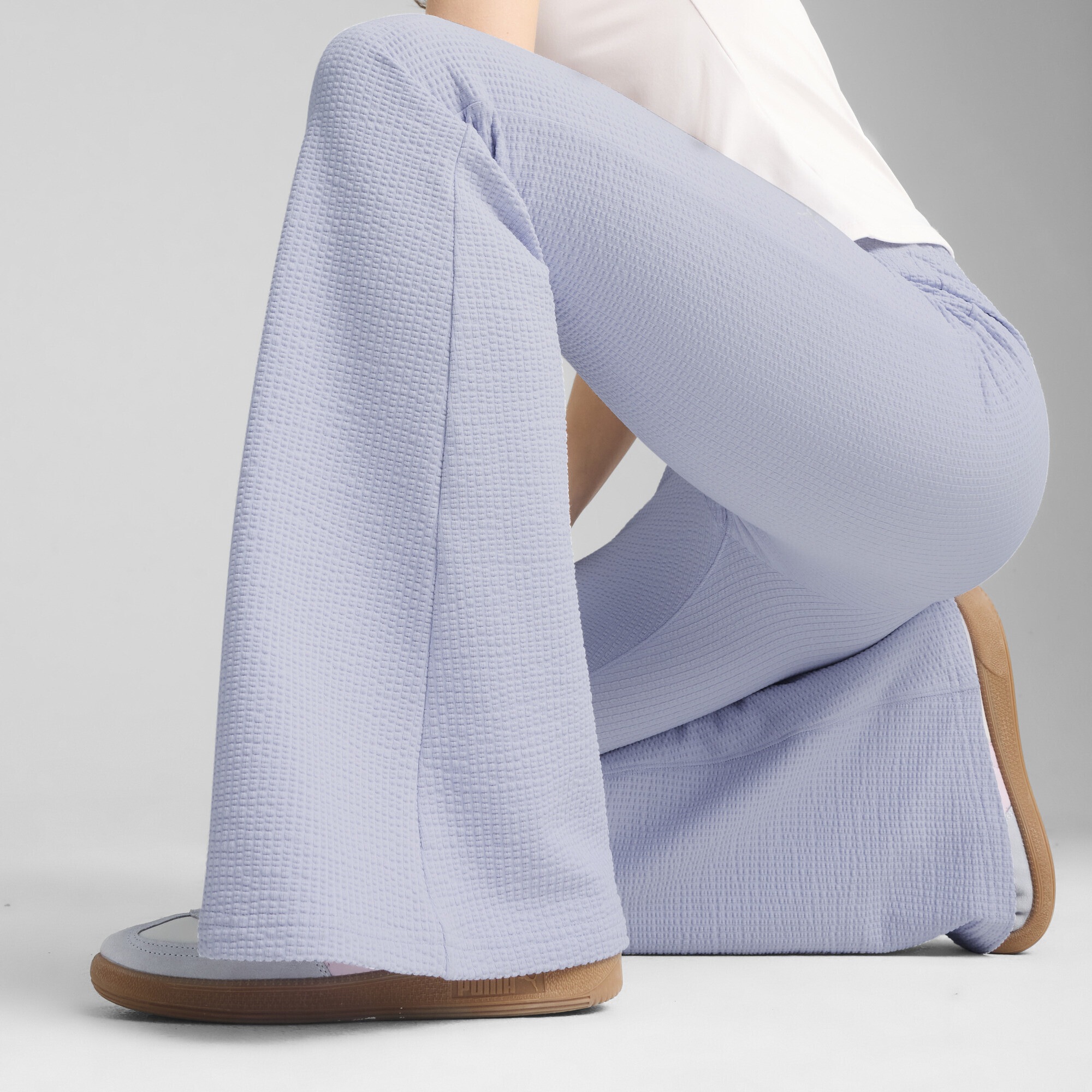 PUMA Leggings »DARE TO Strukturierte ausgestellte Leggings Damen«