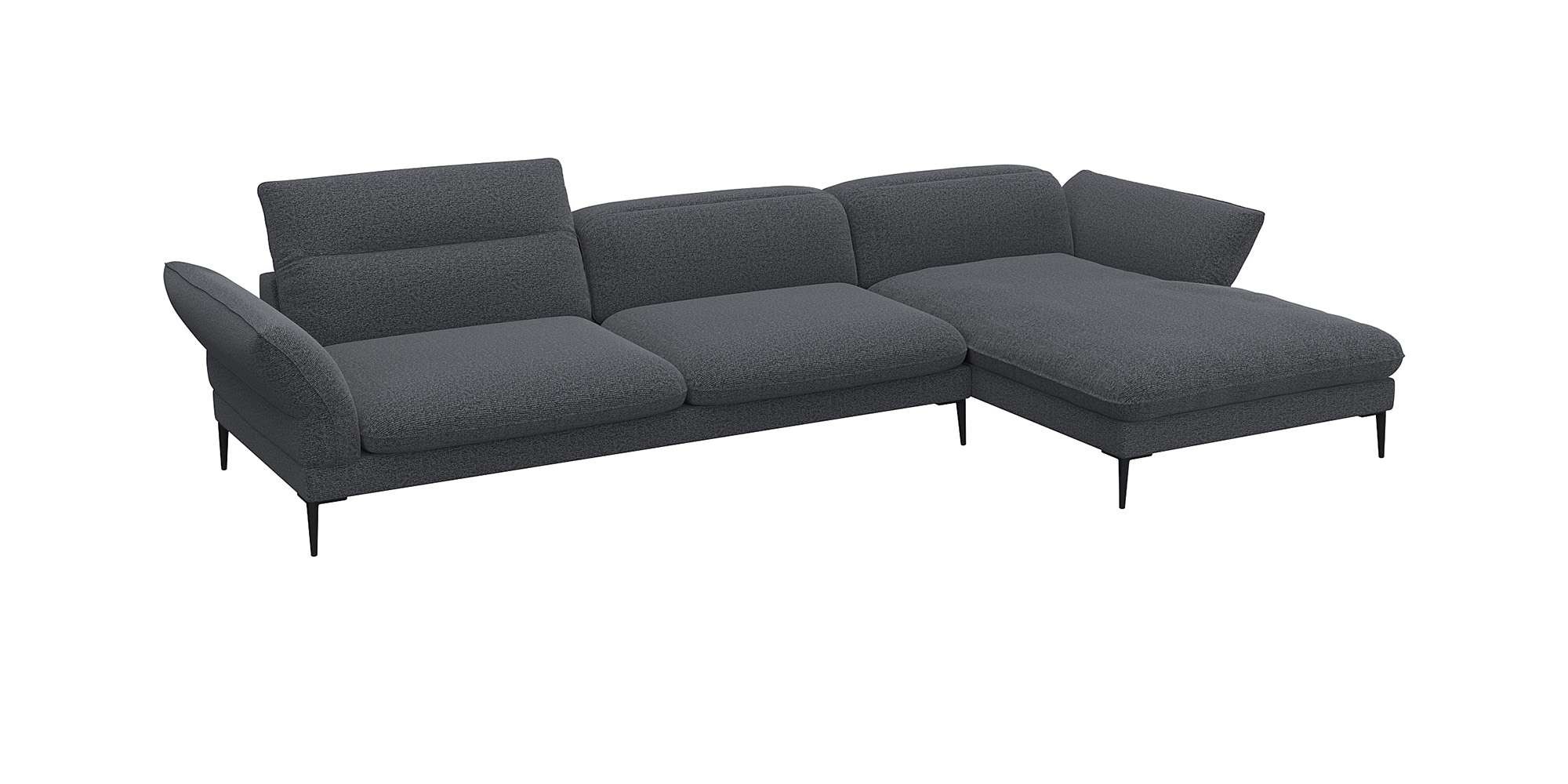 Ecksofa »Salino, Funktionssofa mit Recamiere, Relaxsofa, Ecksofa«, Sofa mit Arm- und...