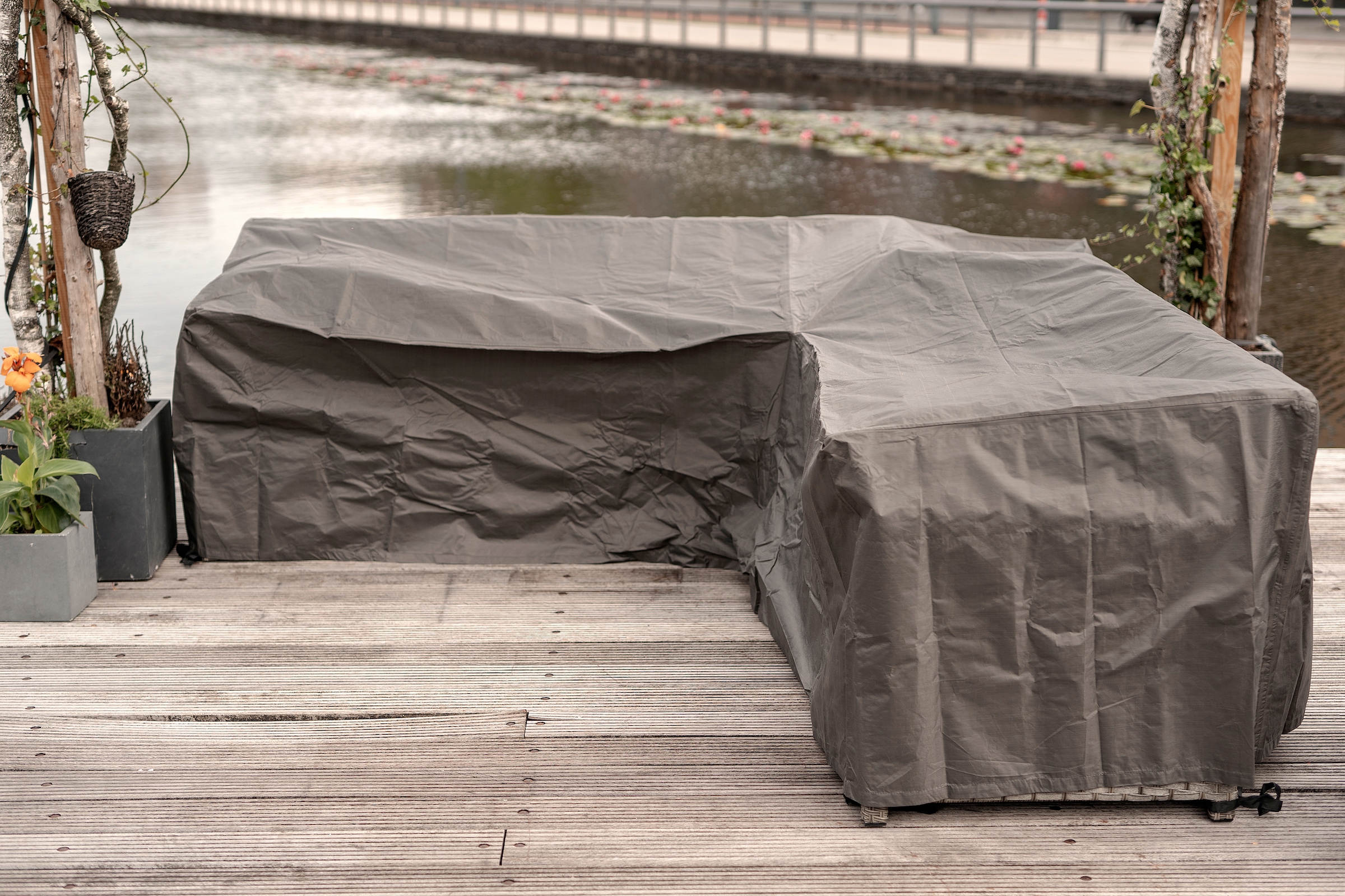 winza outdoor covers Gartenmöbel-Schutzhülle »Outdoor Cover«, für L-förmige Loungegarnitur