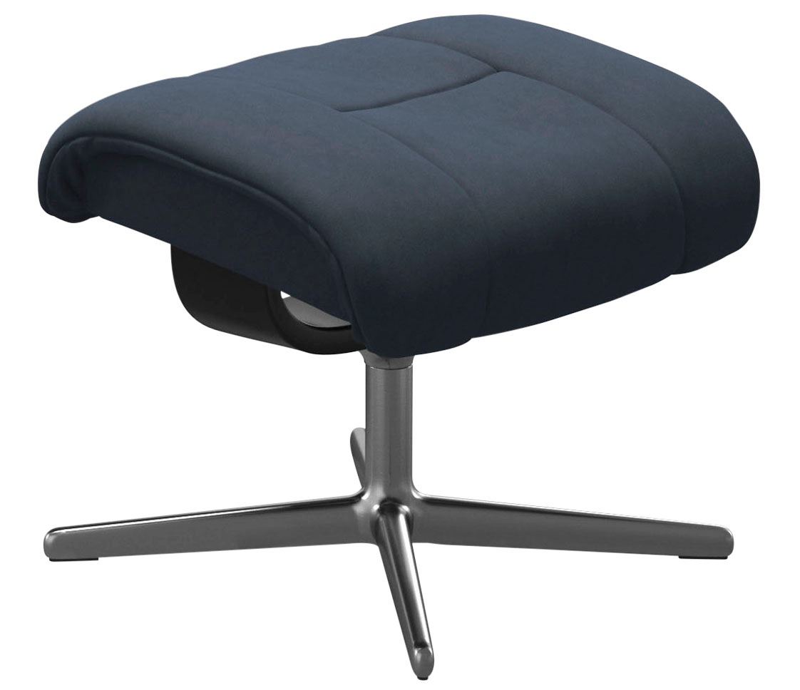 Stressless® Fußhocker »Reno«, mit Cross Base, Größe S, M & L, Holzakzent Schwarz