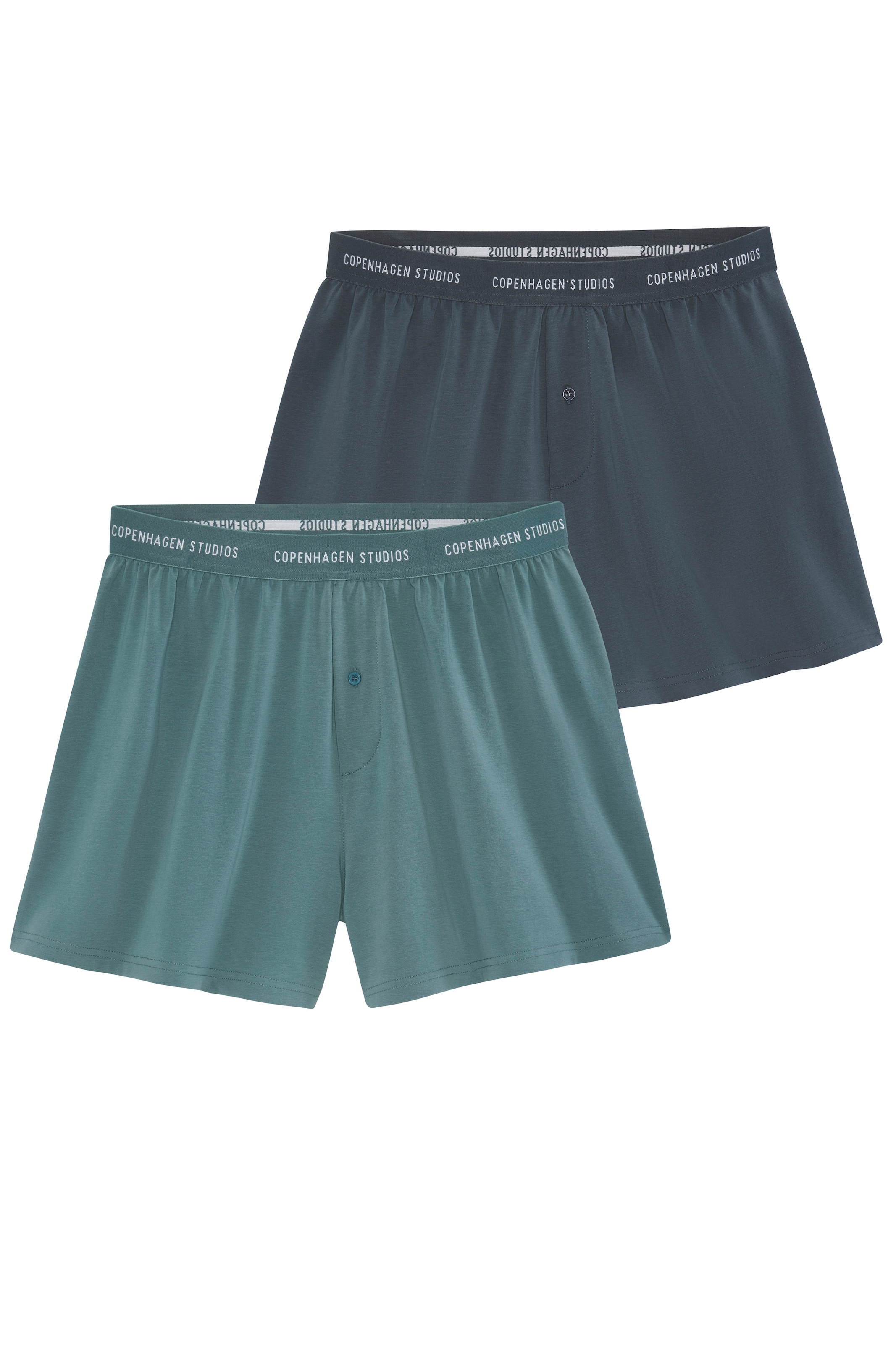 Copenhagen Studios Weiter Boxer, (2 St., Packung), mit farbigem Logo-Bund günstig online kaufen
