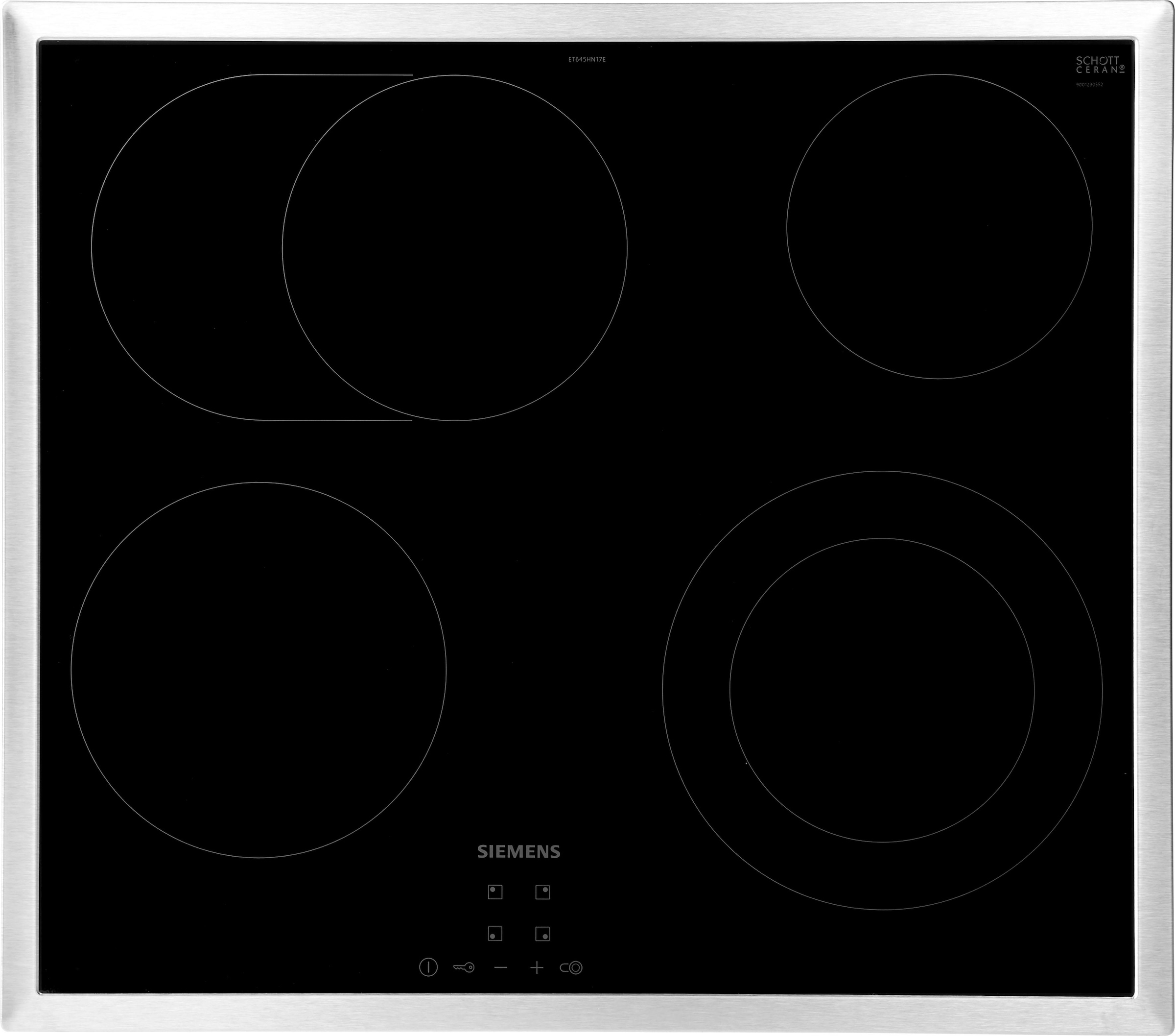 SIEMENS Elektro-Kochfeld von SCHOTT CERAN® »ET645HN17E«, BAUR ET645HN17E 