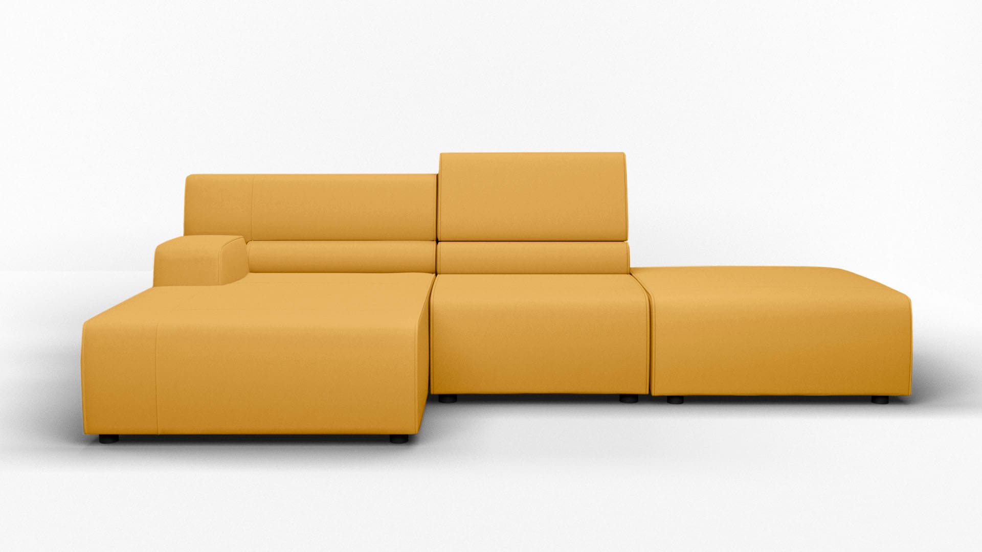 Egoitaliano Ecksofa "Babouche, Designsofa mit außergewöhnlichem Sitzkomfort günstig online kaufen