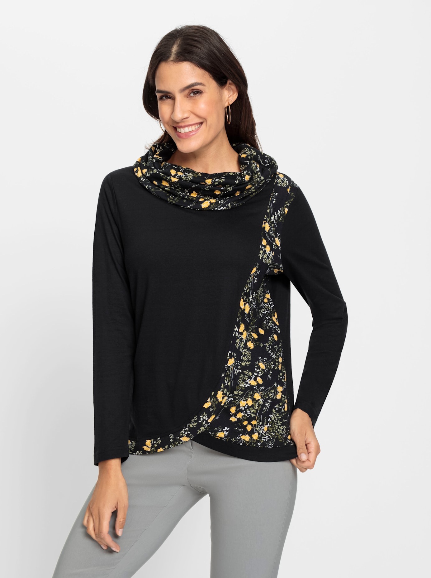 Inspirationen 2-in-1-Langarmshirt "Shirt" 1 Stk. tlg. günstig online kaufen