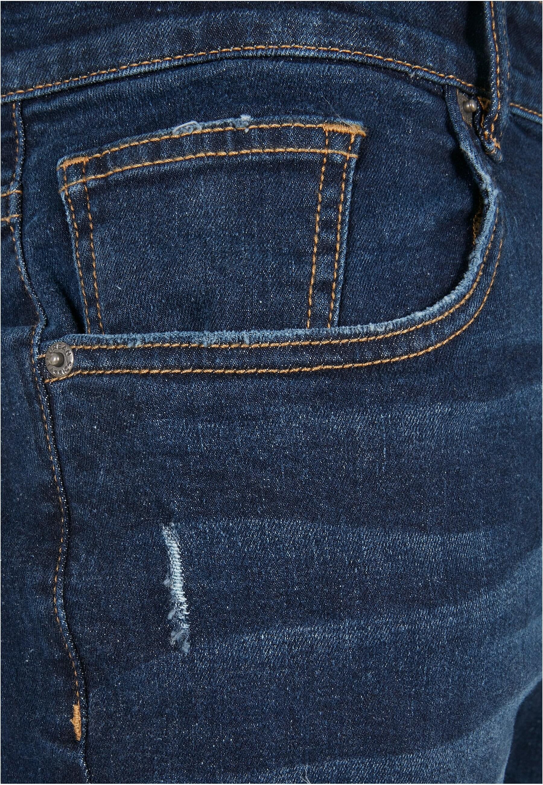 URBAN CLASSICS Bequeme Jeans »Urban Classics Herren Distressed Stretch Denim Pants«, (1 tlg.)
