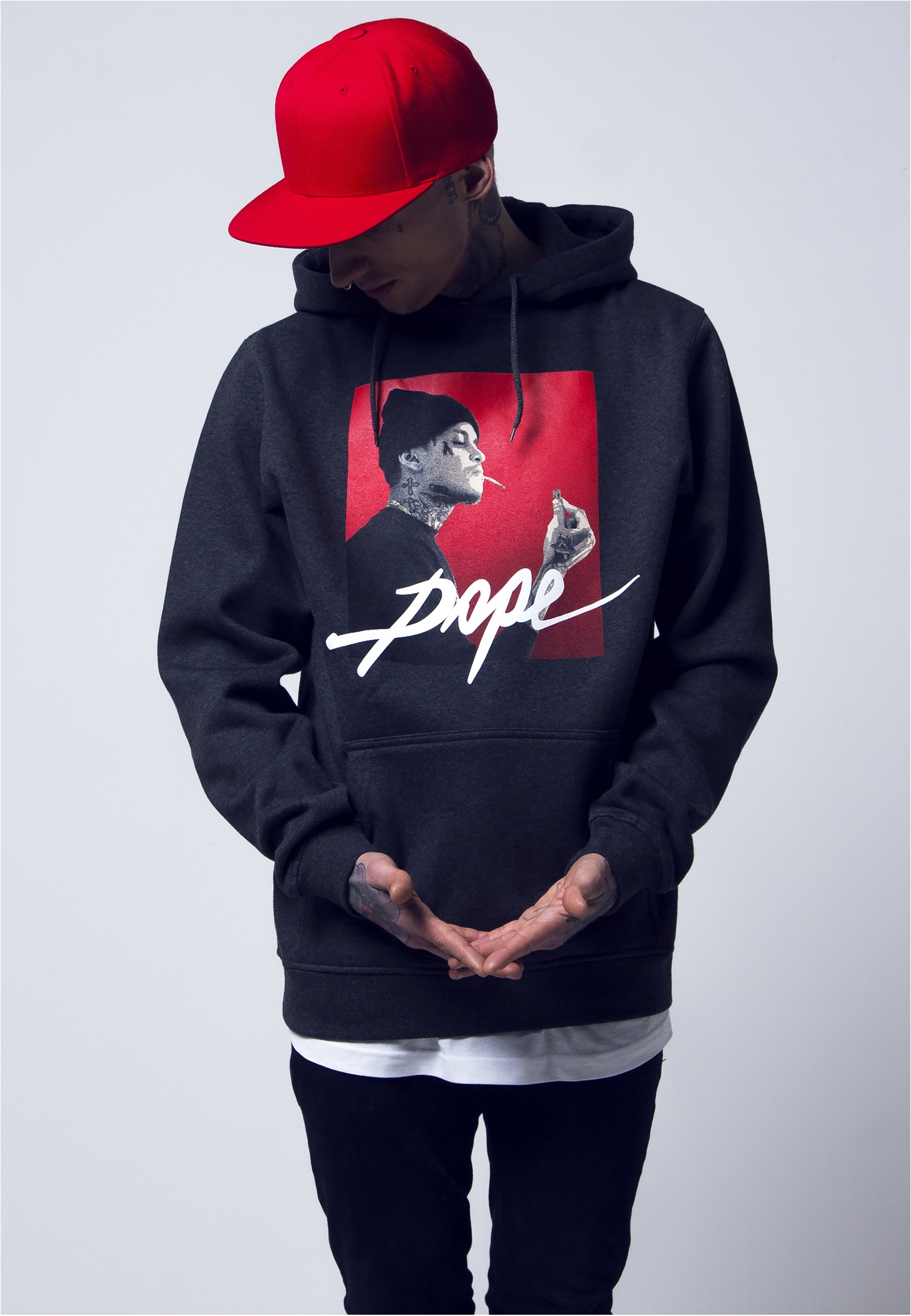 MisterTee Sweatshirt »MisterTee Herren Dope Hoody«, (1 tlg.)