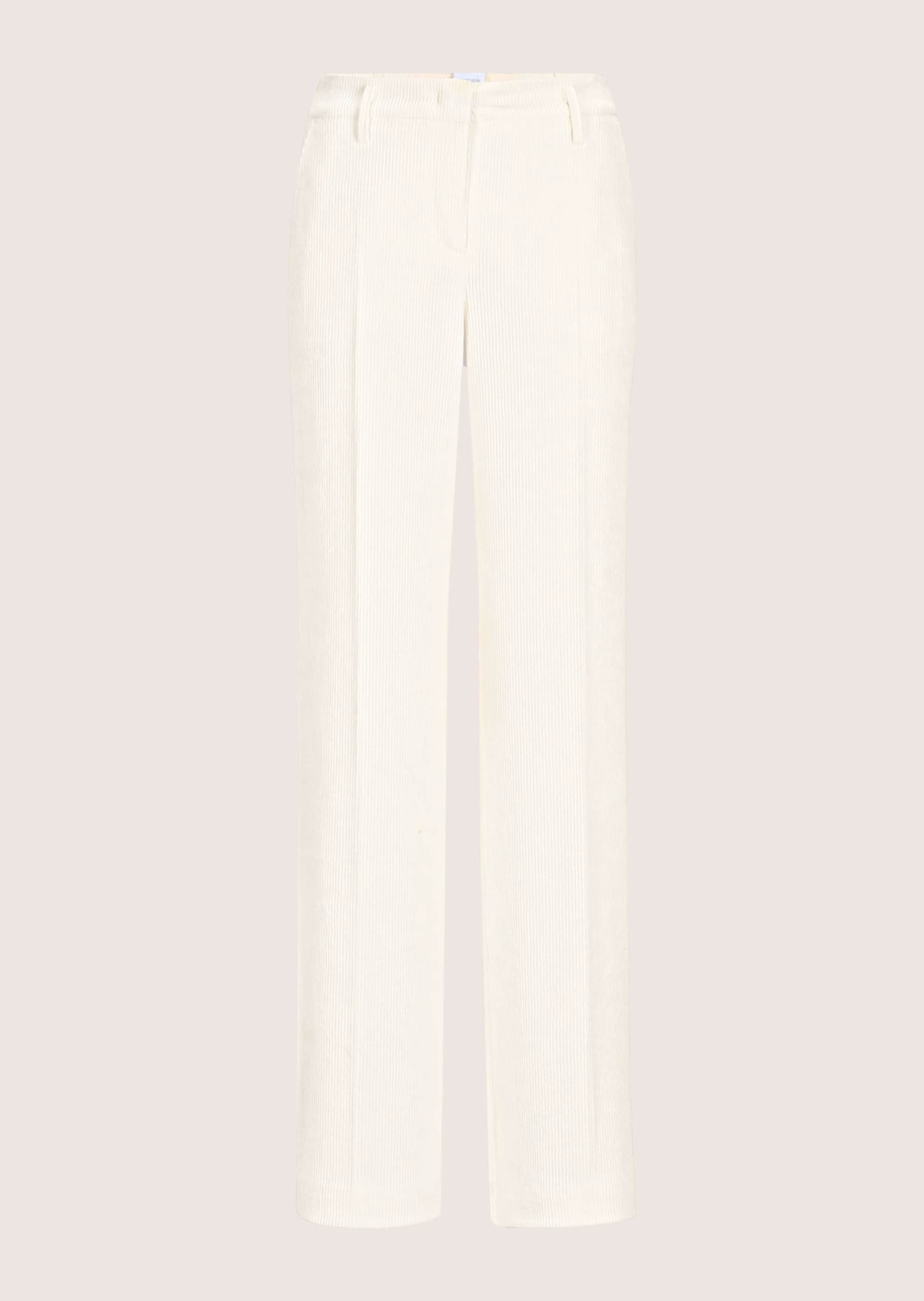 MADELEINE Cordhose "Cordhose Weite Cordhose mit Bügelfalten" Weite Cordhose mit Bügelfalte
