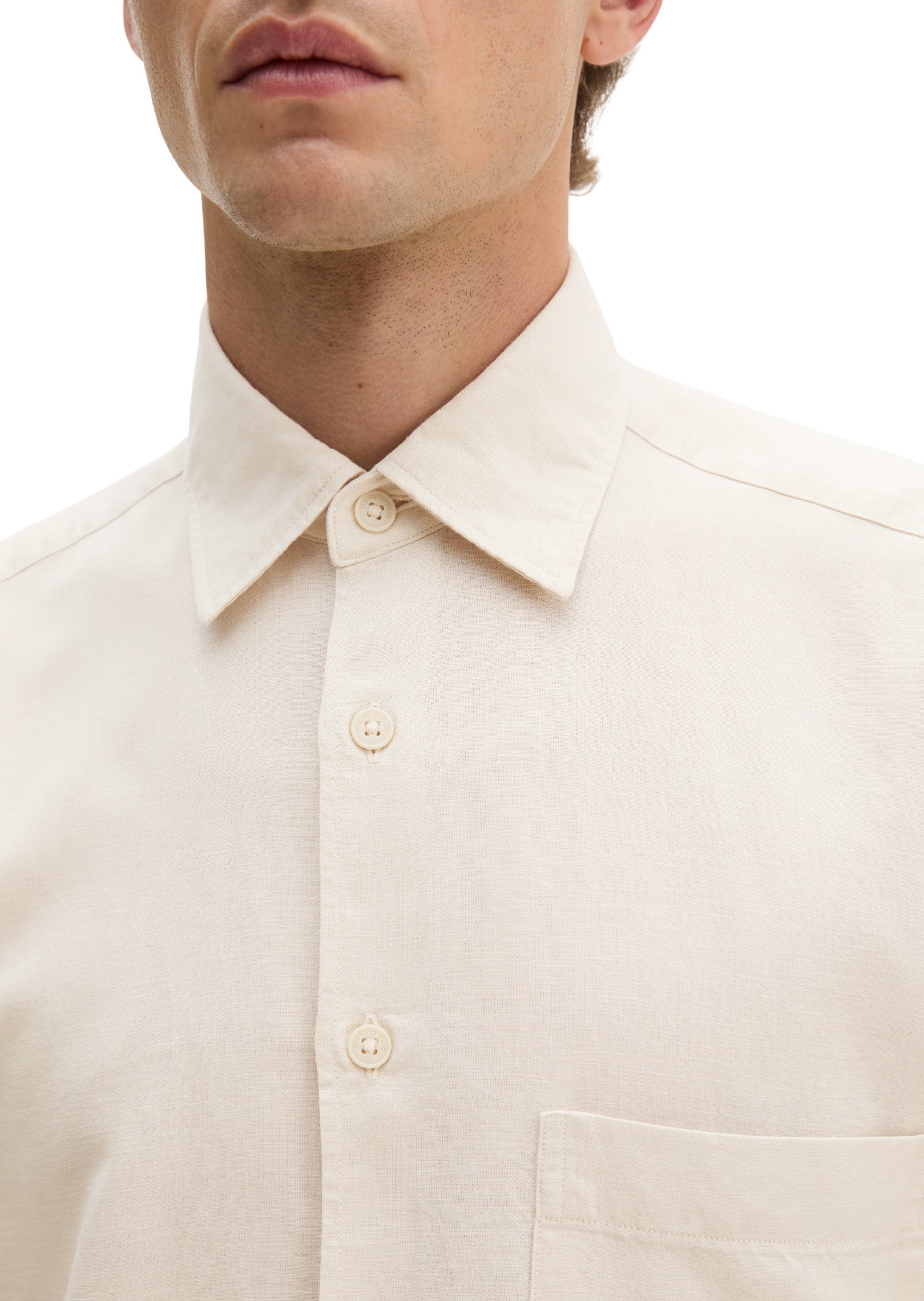 Marc O'Polo Kurzarmhemd »aus weichem TENCEL™ Lyocell - Mix«