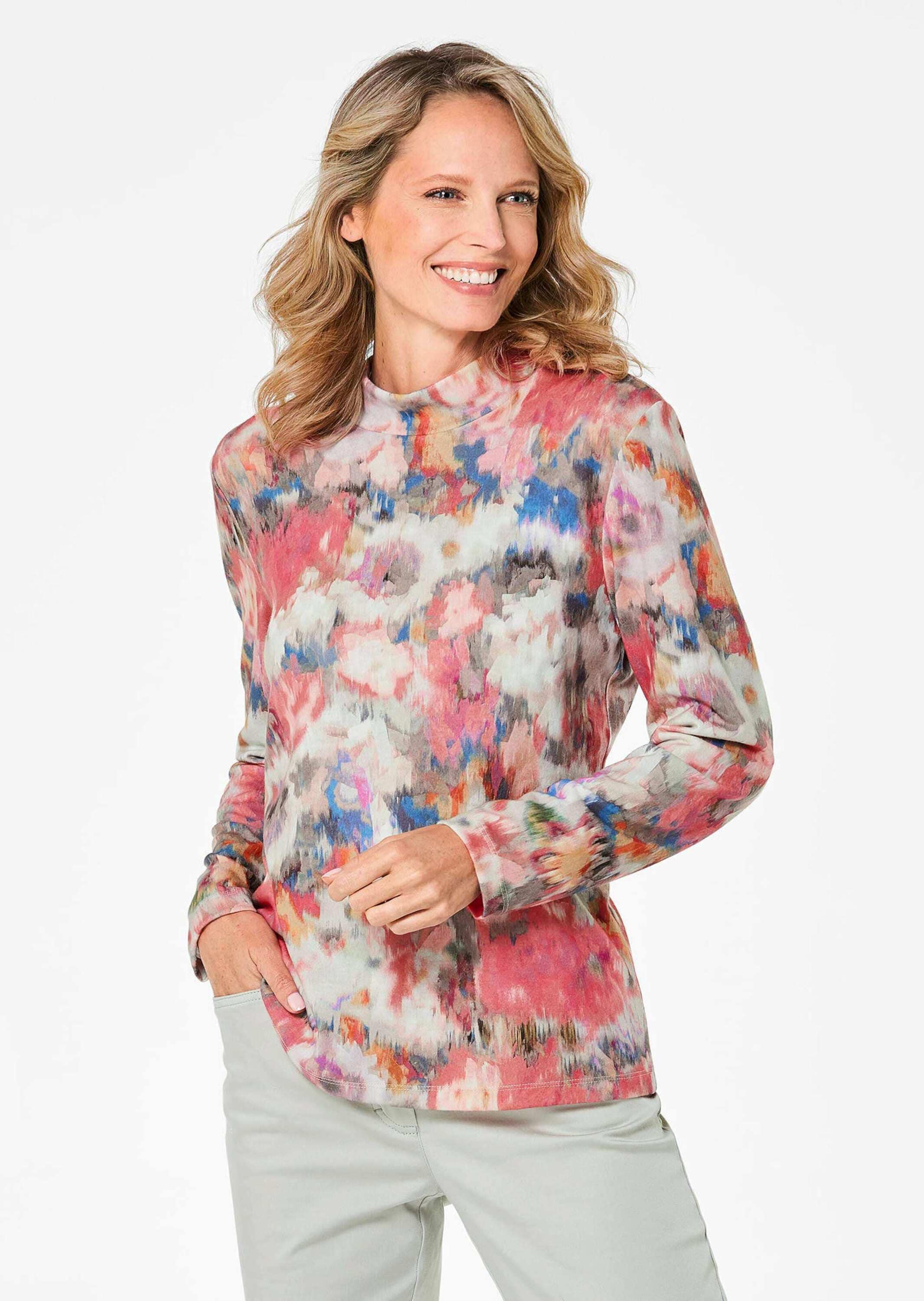 GOLDNER Print-Shirt »Kurzgröße Shirt«