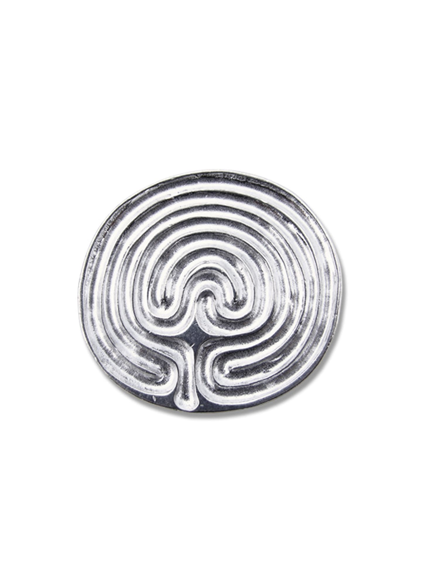 Adelia´s Amulett »Amulett Anhänger Heilige Geometrie von Klaus Bamberg Labyrinth«, Labyrinth - Pfad der Selbsterkenntnis