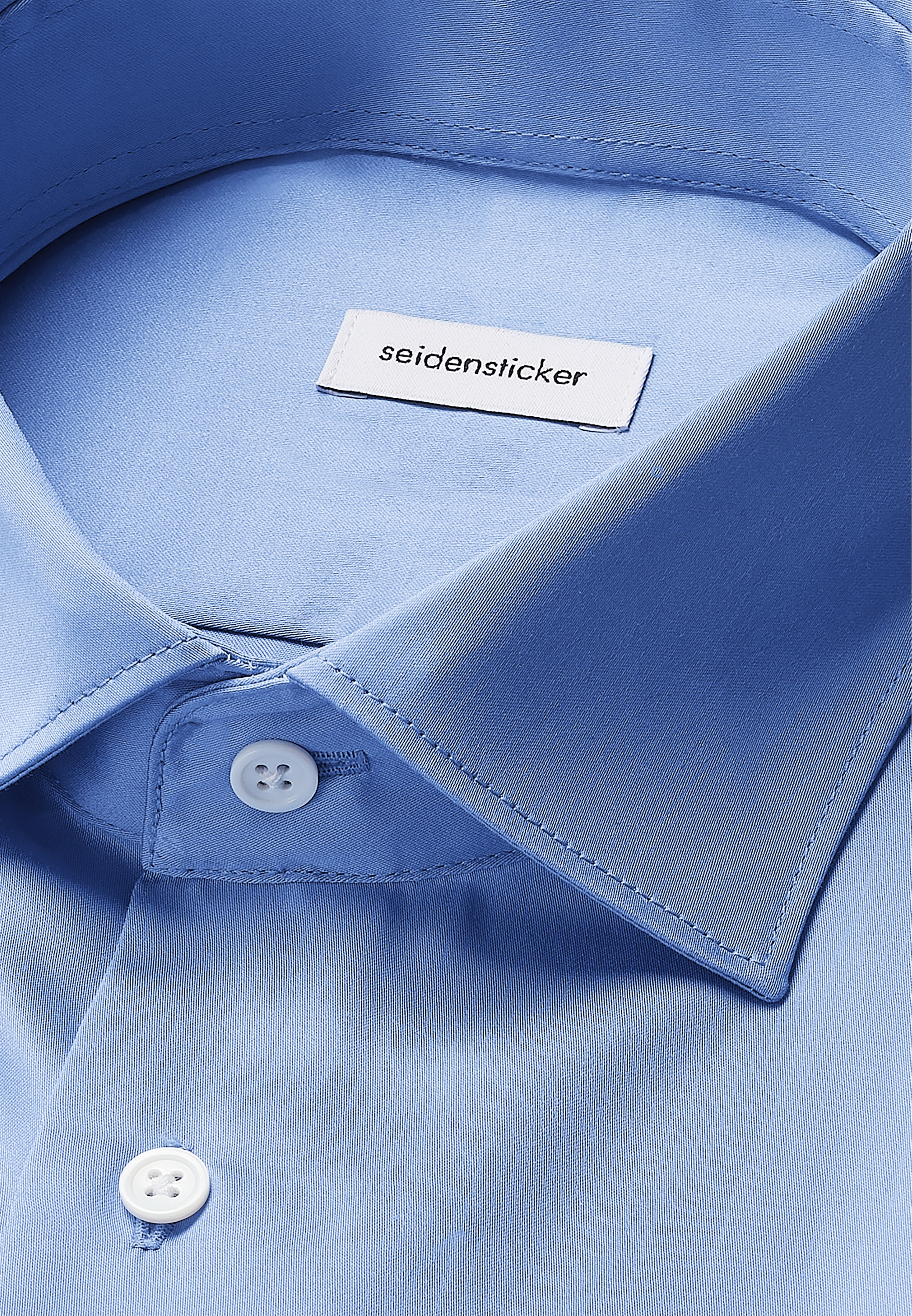 seidensticker Businesshemd »Schwarze Rose«, Slim 1/1 Kentkragen Uni