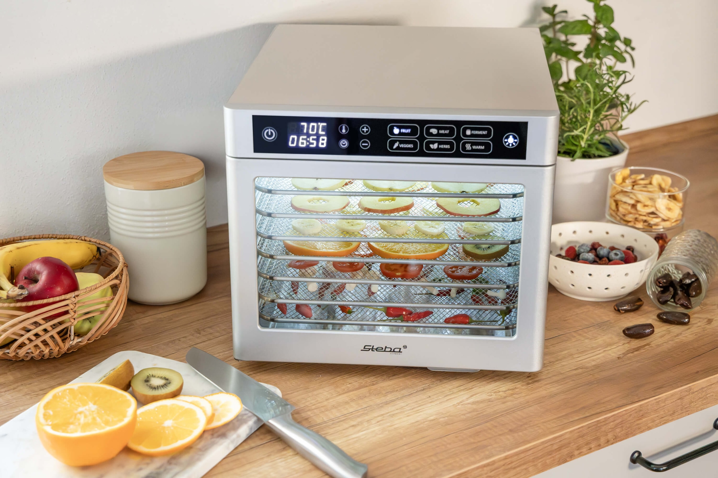 Steba Dörrautomat »ED 80« Edelstahl Gehäuse