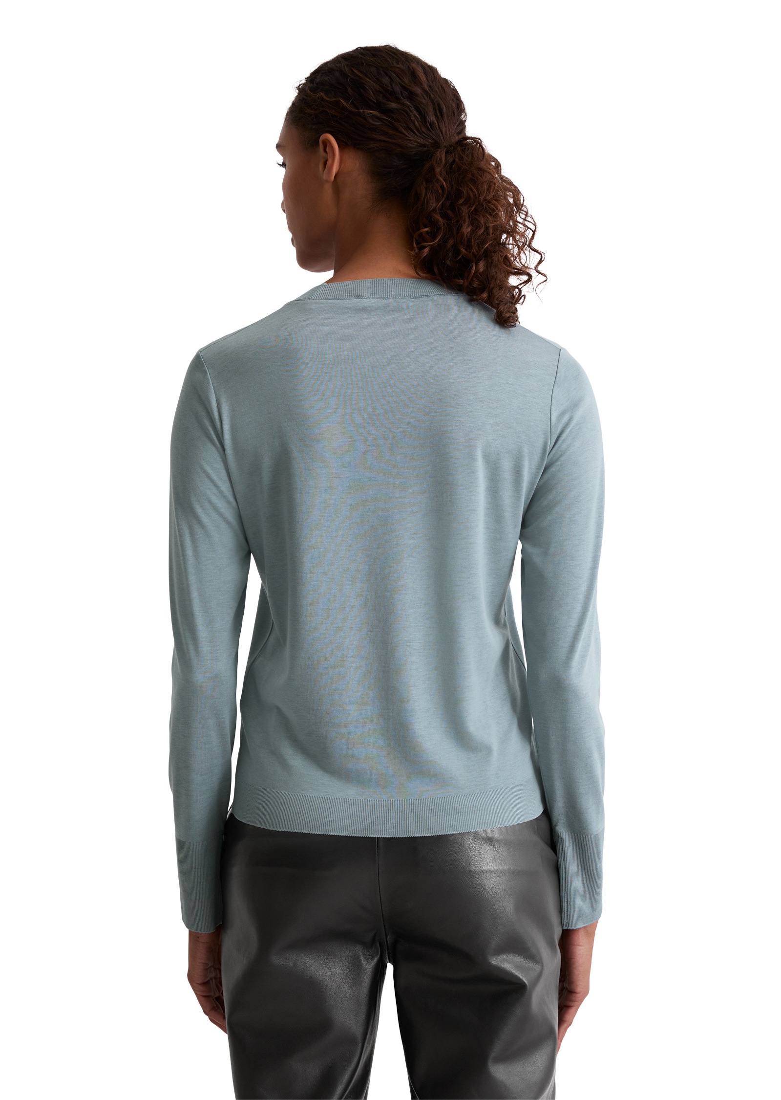 Thumbnail - Marc OPolo Langarmshirt "aus TENCEL™ Lyocell-Baumwolle-Mix"