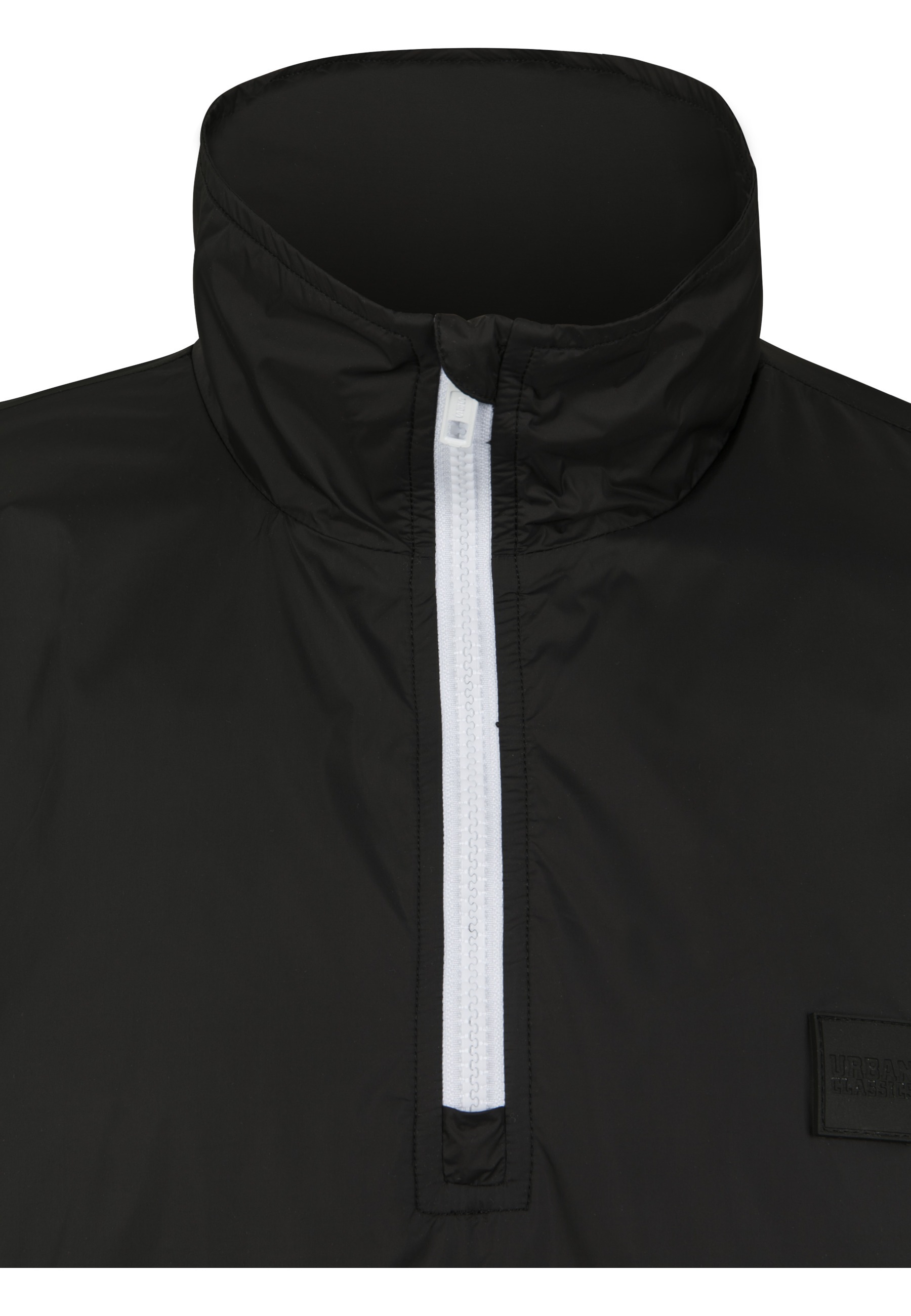 URBAN CLASSICS Langmantel »Urban Classics Herren Stand Up Collar Pull Over Jacket«
