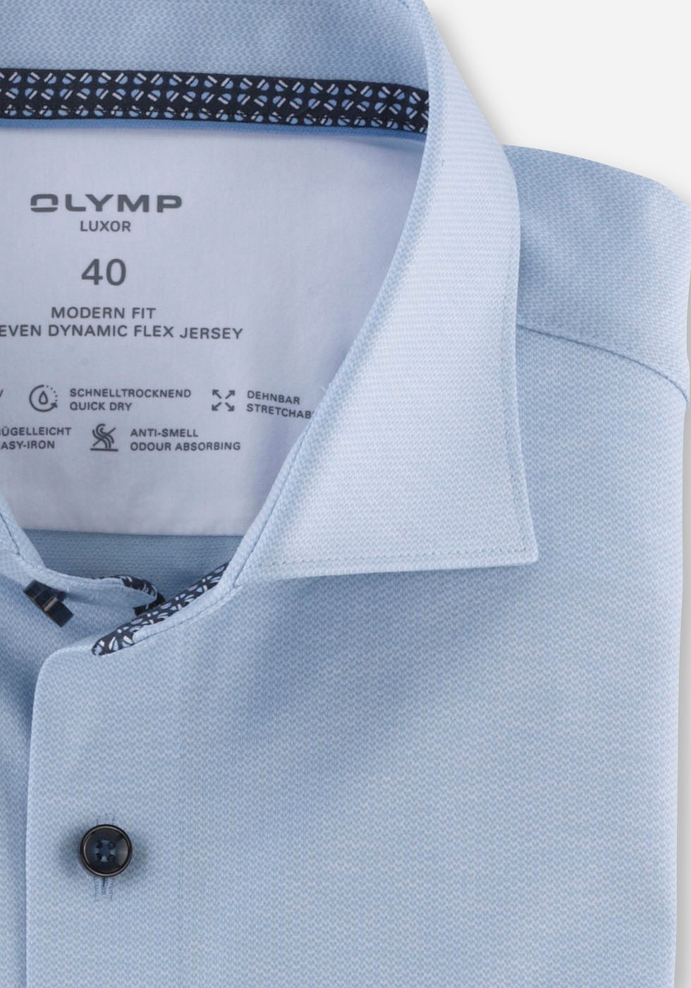 OLYMP Businesshemd »Luxor modern fit«, aus der aus der 24/7 Luxor Modern Fit-Serie