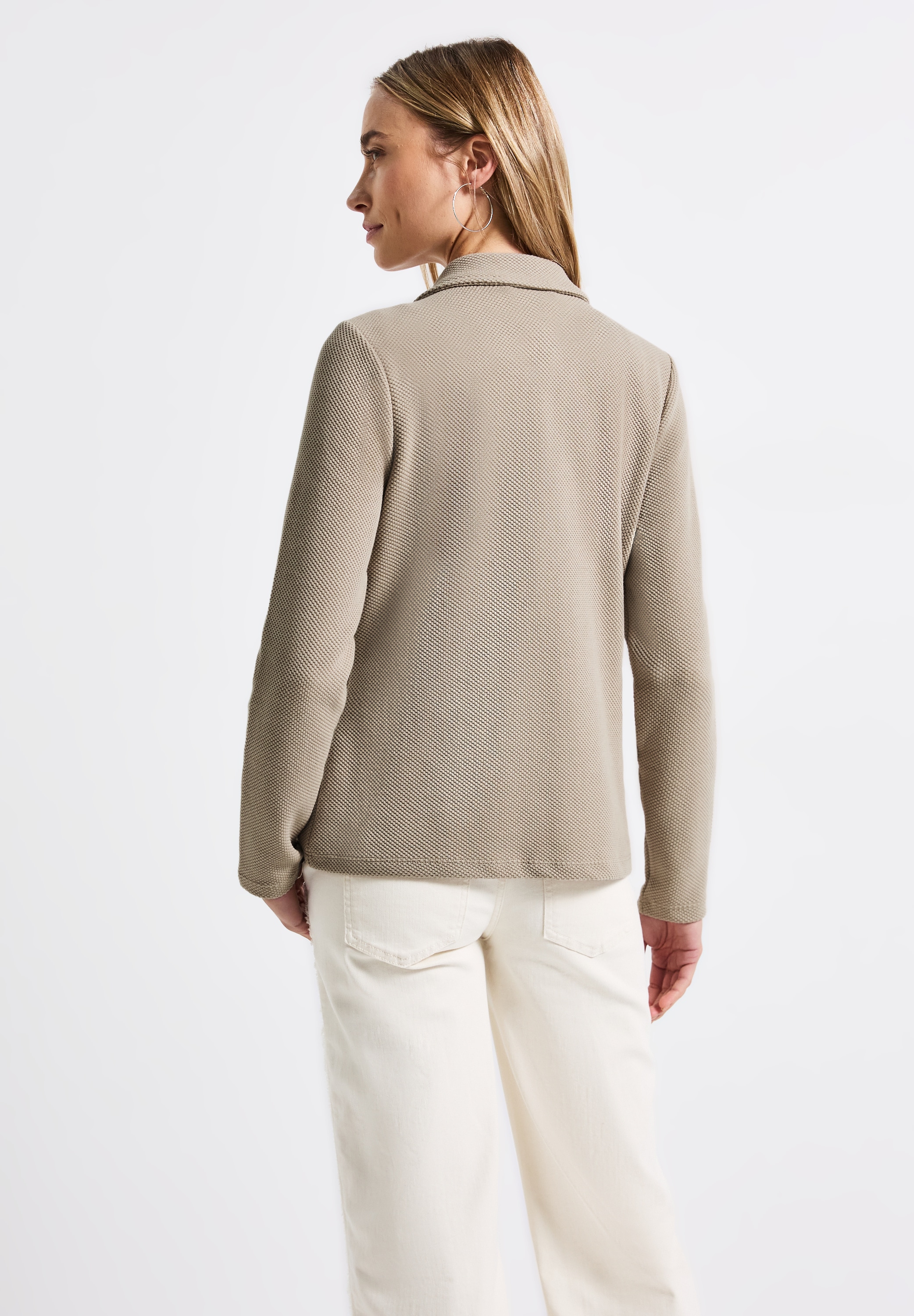 STREET ONE Kurzblazer, aus softem Materialmix