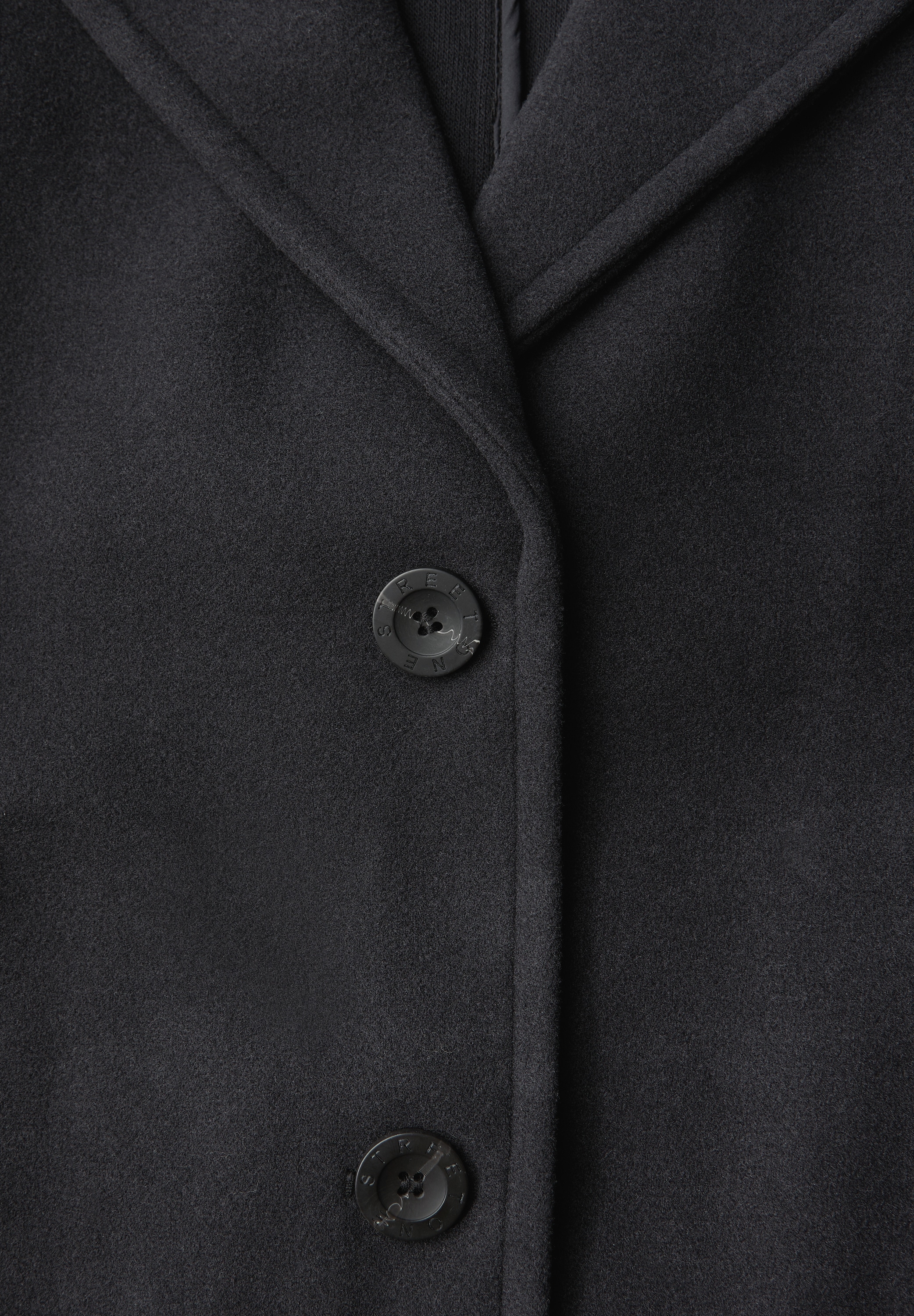 STREET ONE Kurzjacke, ohne Kapuze, mit Reverskragen