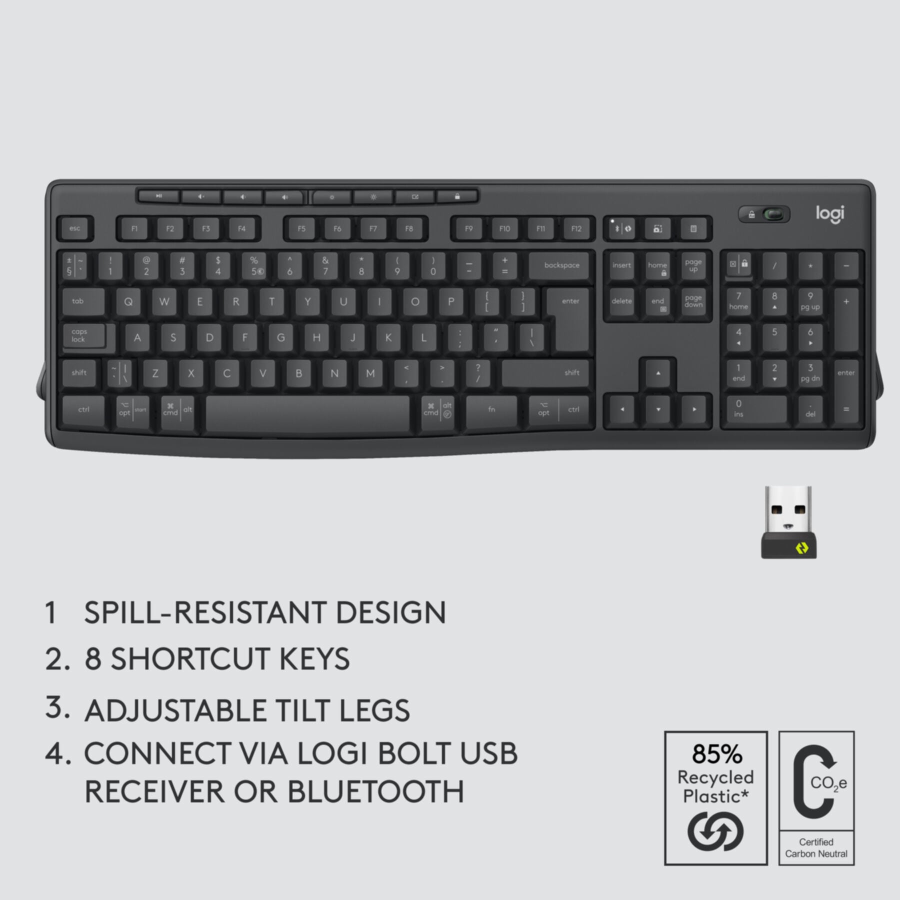 Logitech Tastatur »920-012065«