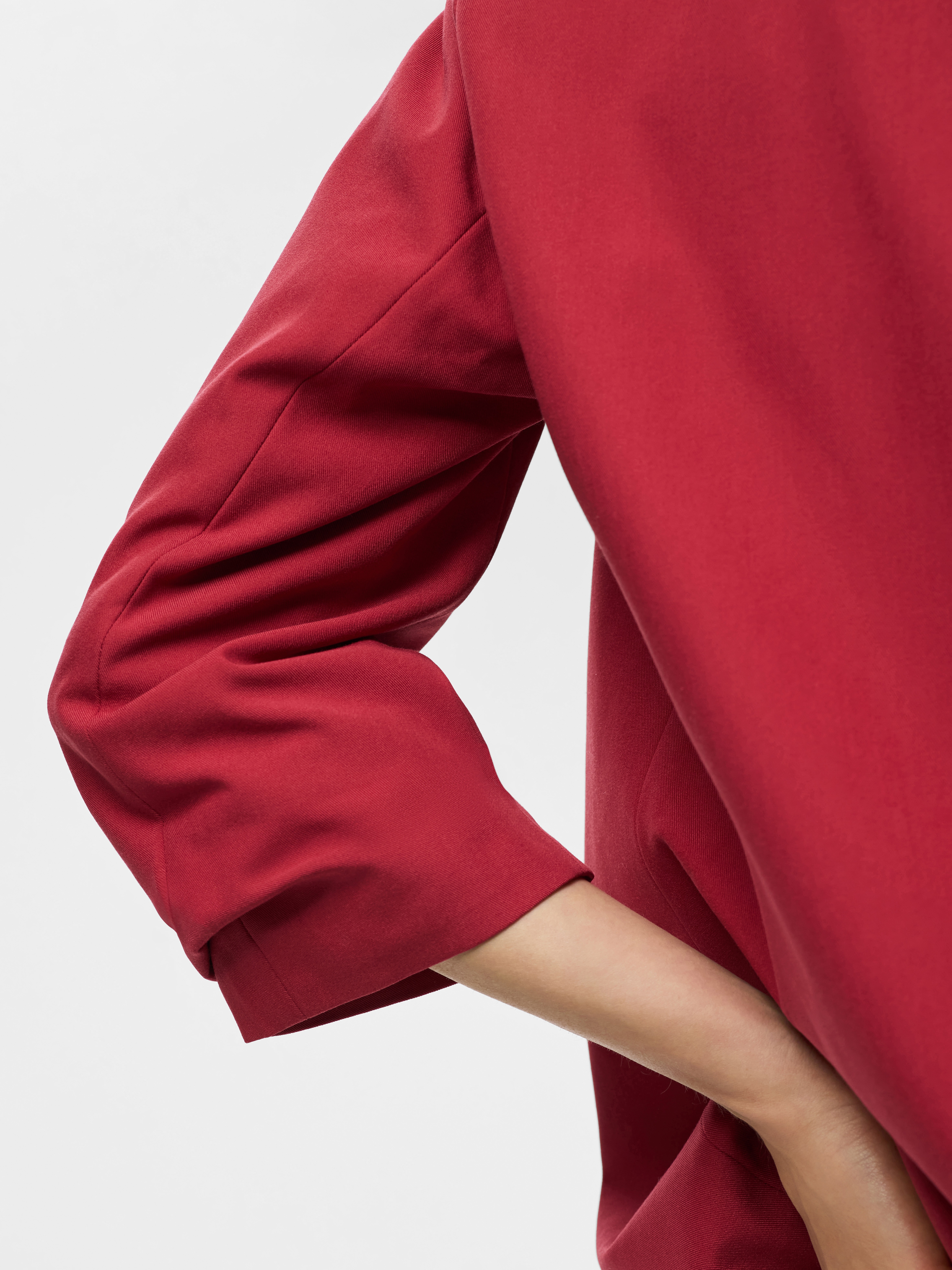 Thumbnail - pieces Blusenblazer "PCBOSELLA 3/4 BLAZER NOOS" Materialmix, regular fit