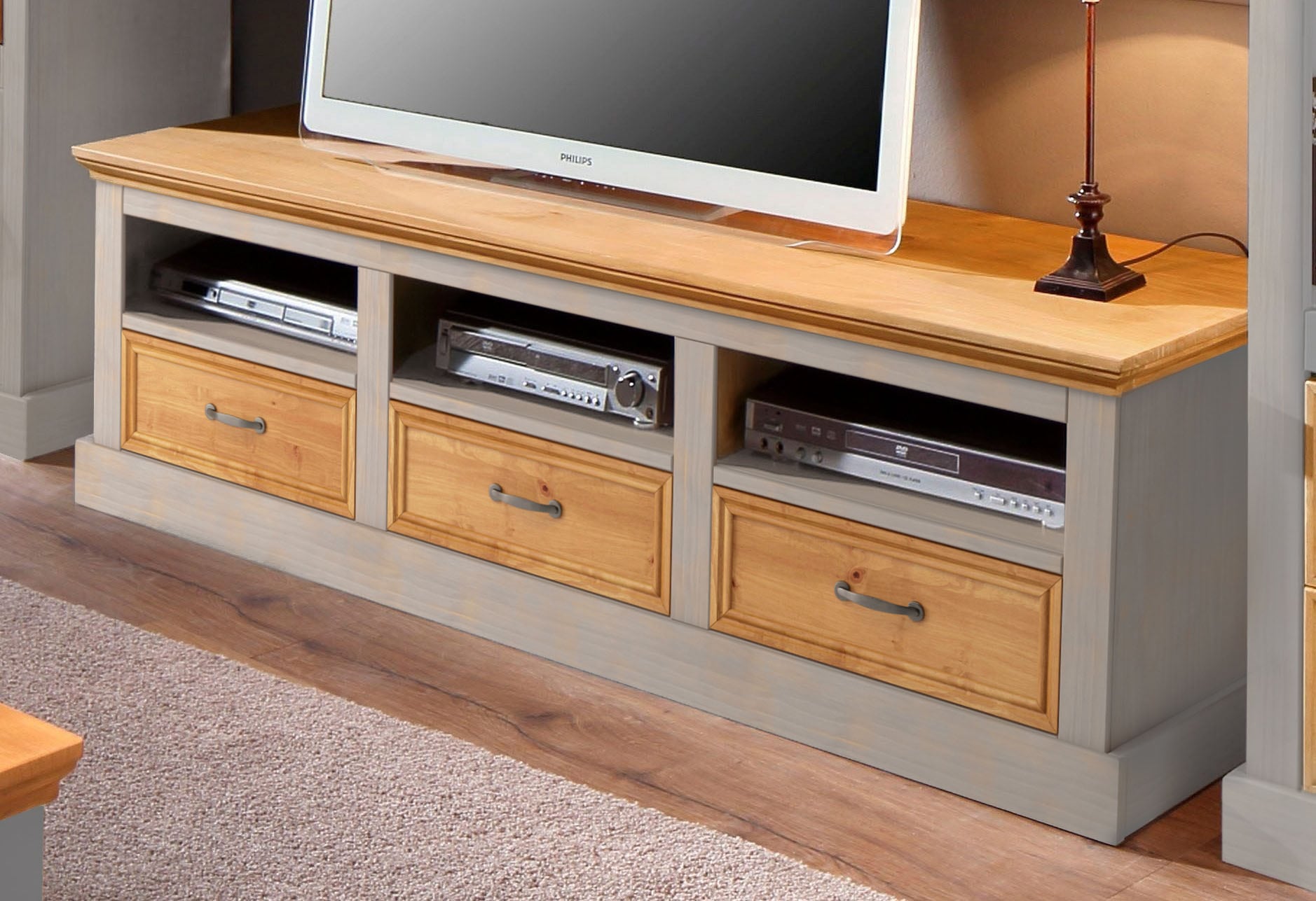 Home affaire Lowboard »Selma«, TV-Kommode, Breite 170 cm, 3 Schubkästen