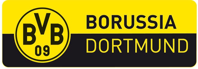 Wall-Art Wandtattoo »Fußball BVB 09 Logo Banner«, (1 St.), selbstklebend, entfernbar