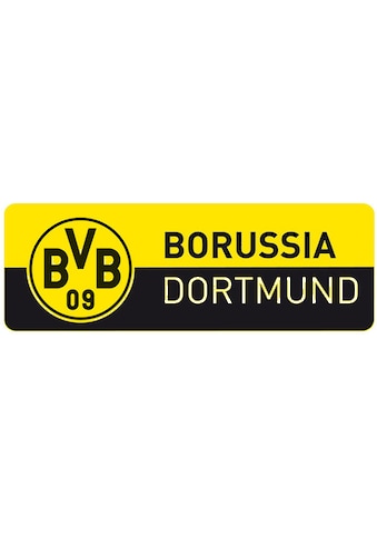 Wandtattoo »Fußball BVB 09 Logo Banner«, (1 St.)