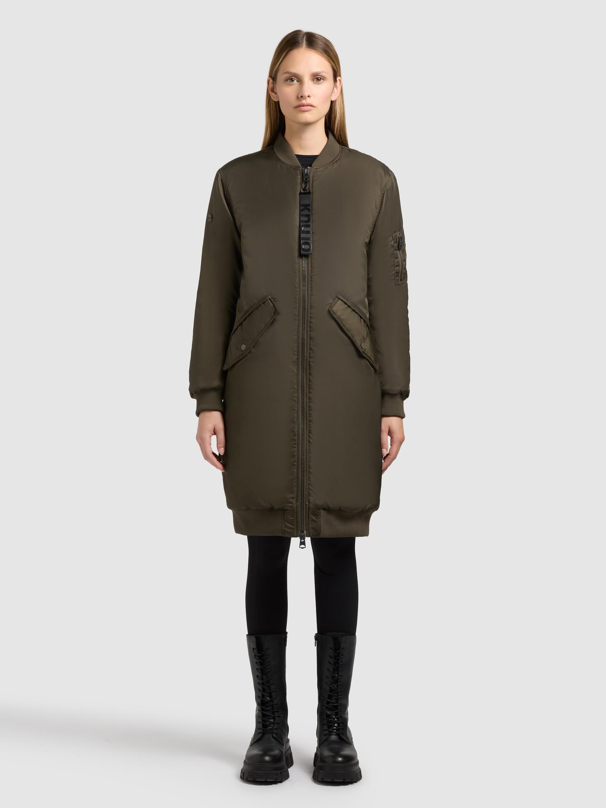 khujo Wintermantel »Lulu« Warm gefütterter Mantel im Bomberjacken-Style