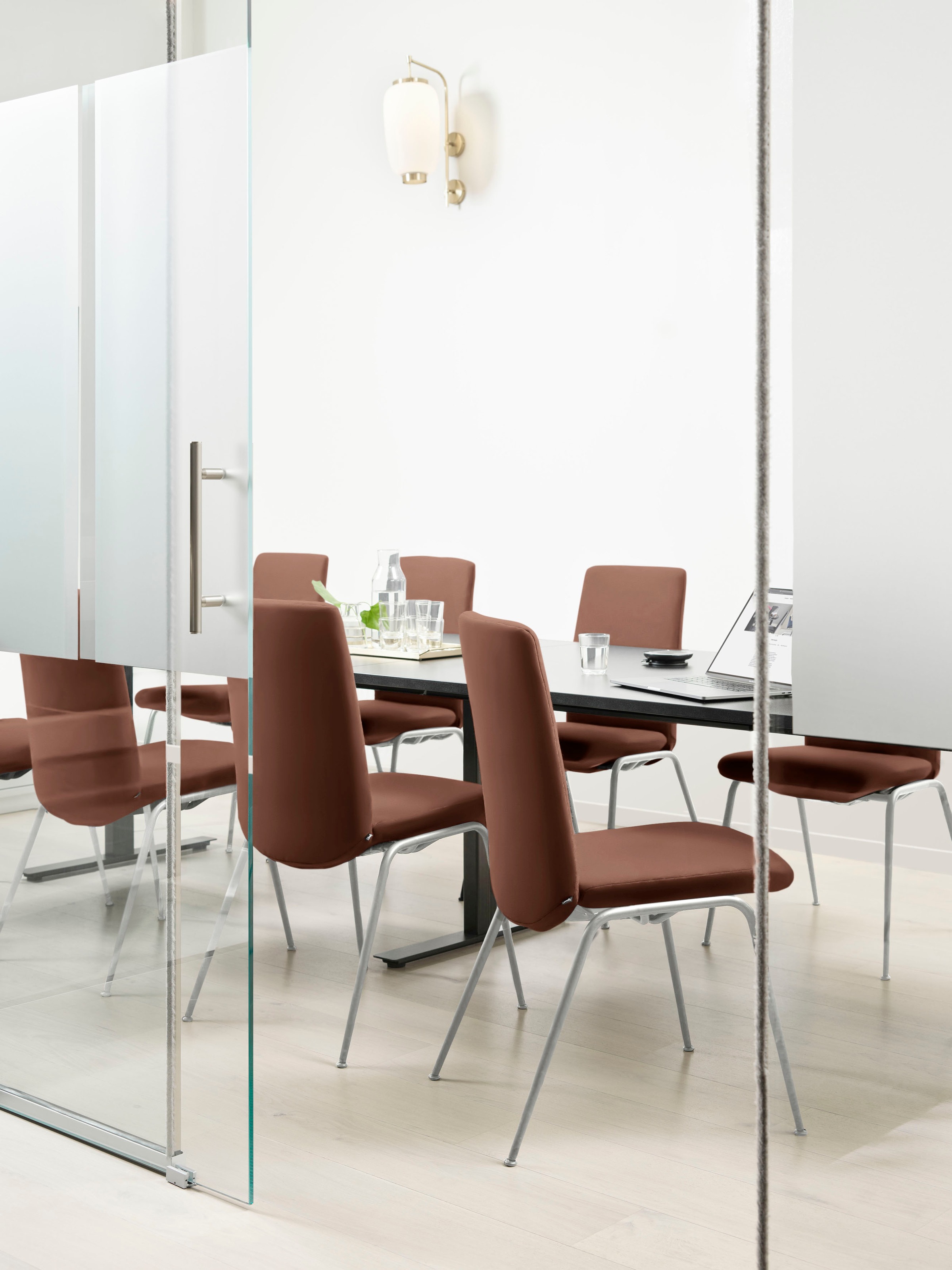 Stressless® Polsterstuhl »Laurel«, Leder PALOMA, Low Back, Größe L, mit Beinen aus Stahl in Chrom glänzend