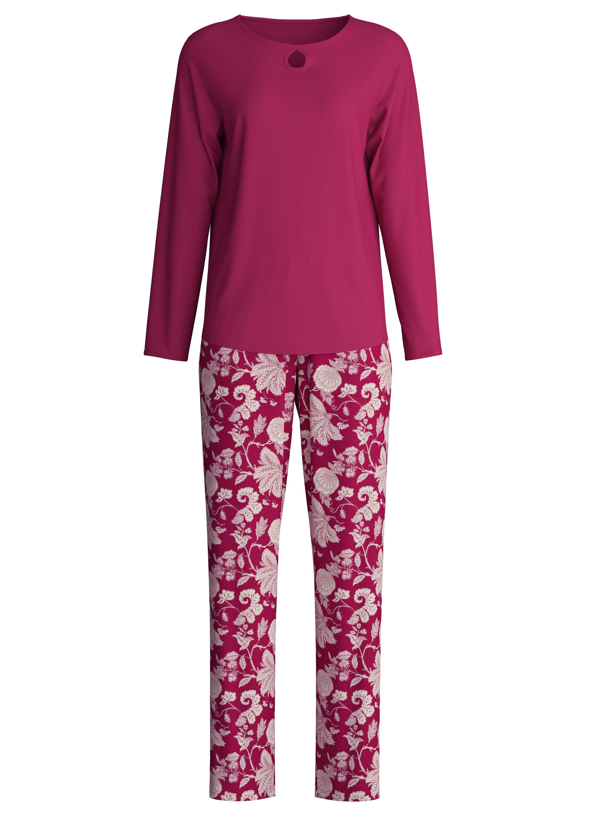 CALIDA Schlafanzug "Sweet Dreams" 2 Stk. tlg., lockere Passform, Rundhals, günstig online kaufen