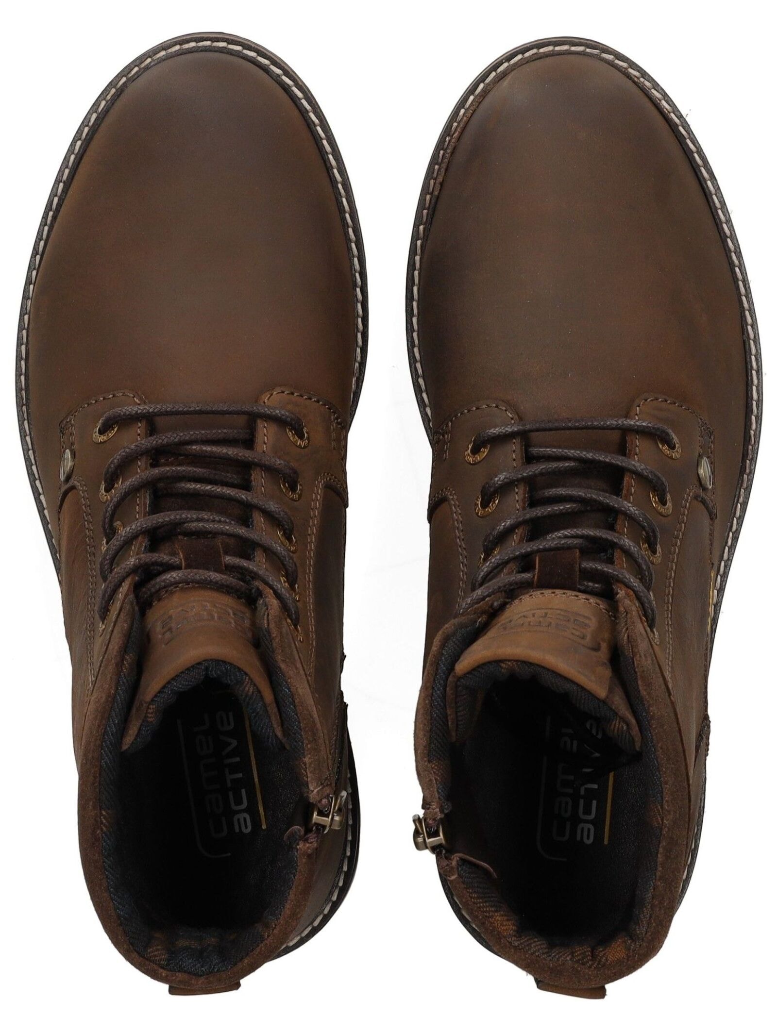 camel active Schnürstiefelette »camel active Stiefelette Leder«