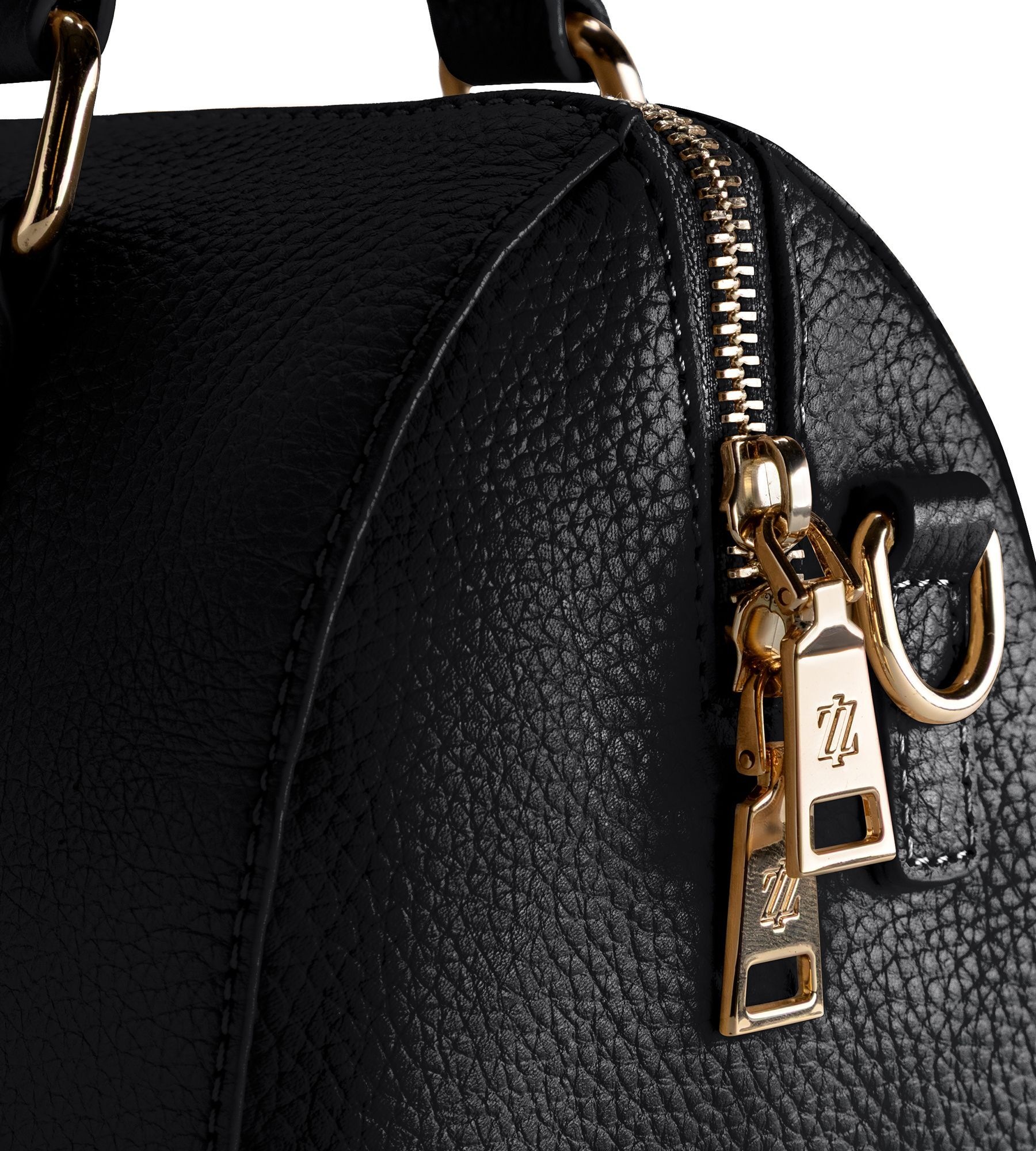 Lazarotti Henkeltasche »Bologna Leather Bowling-Bag Handtasche Crossbody Leder 26 cm«