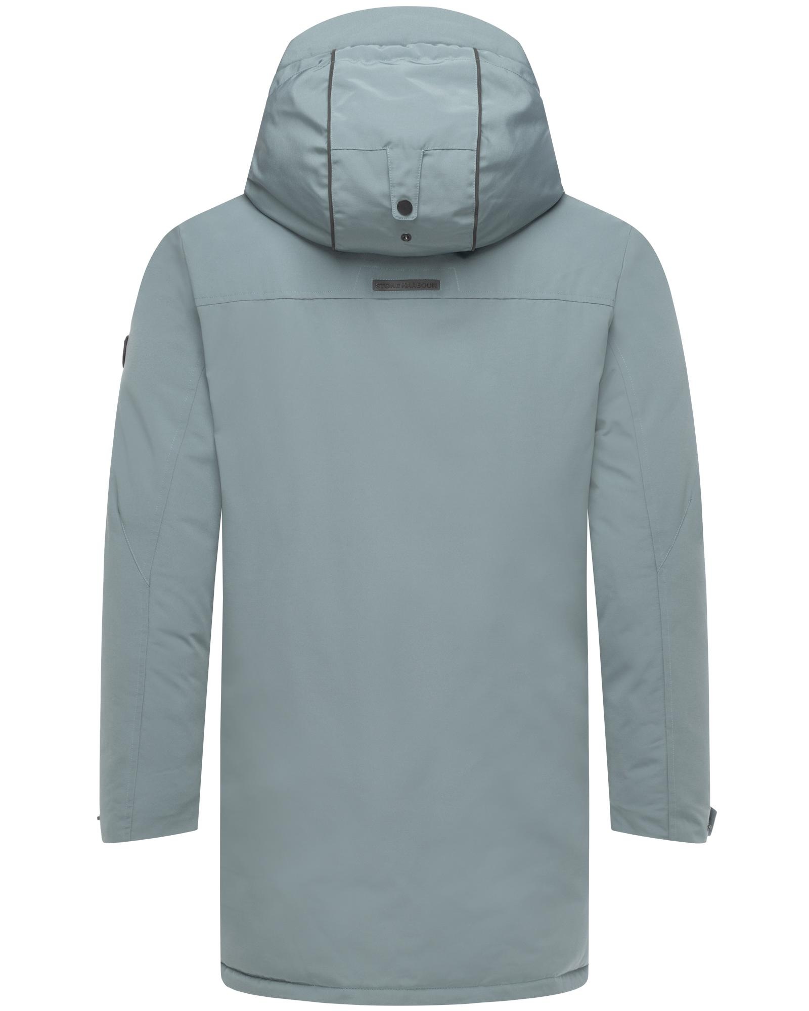 Stone Harbour Wintermantel »Phinoo XX«, Warmer Herren Winterparka mit gefütterter Kapuze