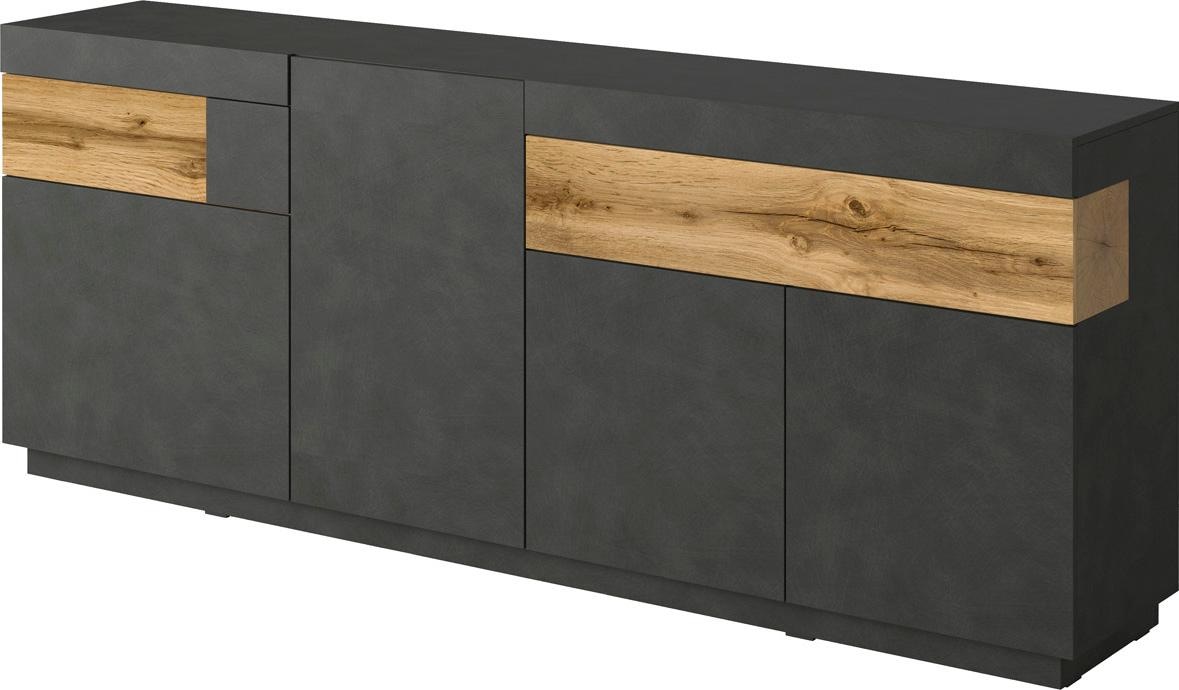 OTTO home Sideboard "SILKE" Breite 218, 5 cm