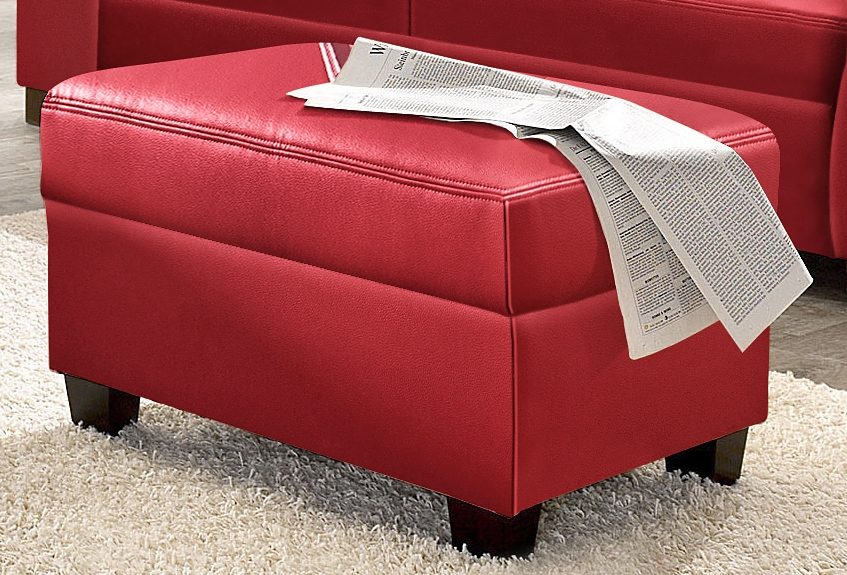 DOMO collection Hocker "Norma perfekte Ergänzung, Hocker B/T 70/55cm"