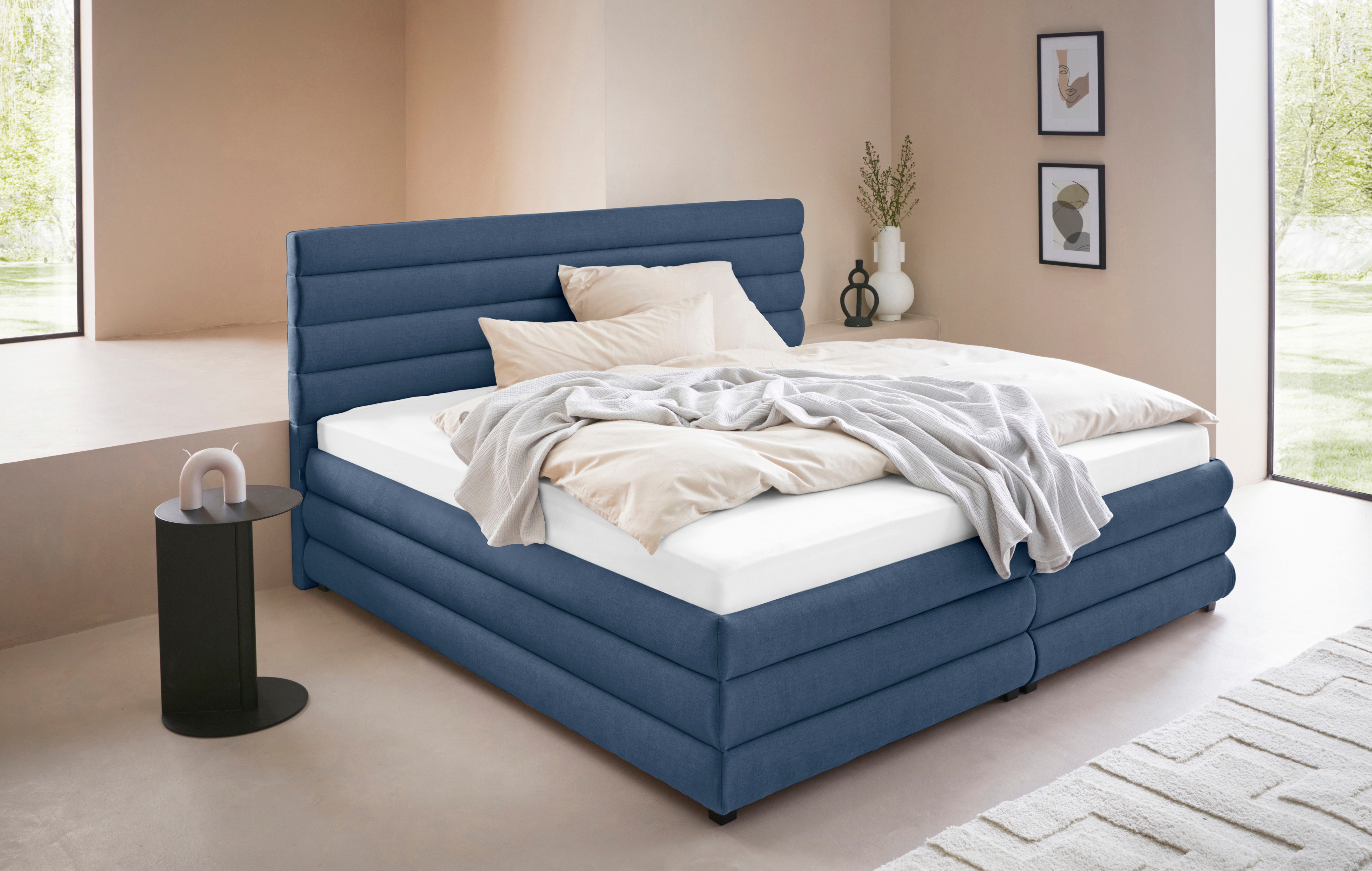 LeGer Home by Lena Gercke Polsterbett "Maylis" wahlweise mit und ohne Matratze und Lattenrost, auch in 200cm Breite
